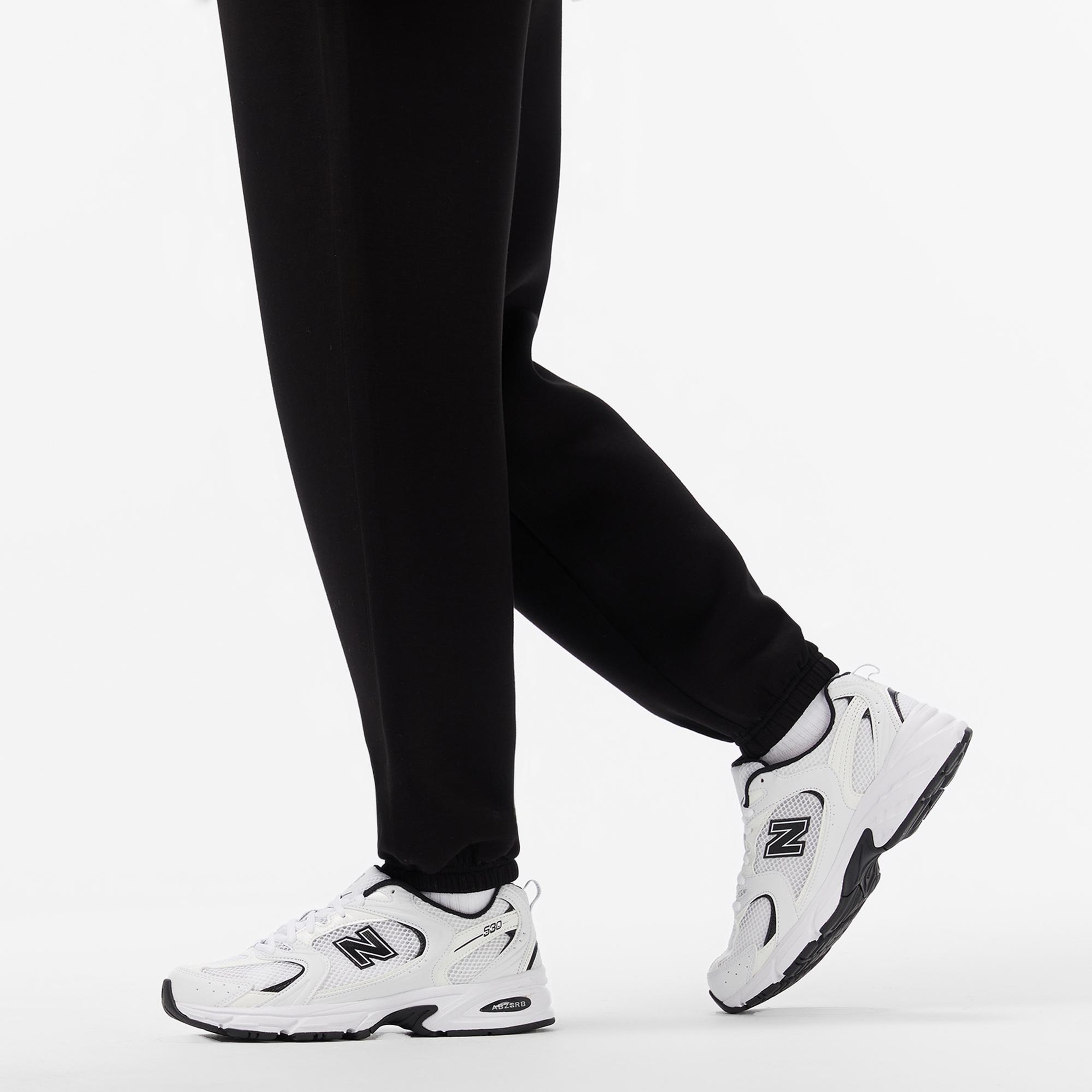 New Balance 530 Unisex Siyah/Beyaz Spor Ayakkabı