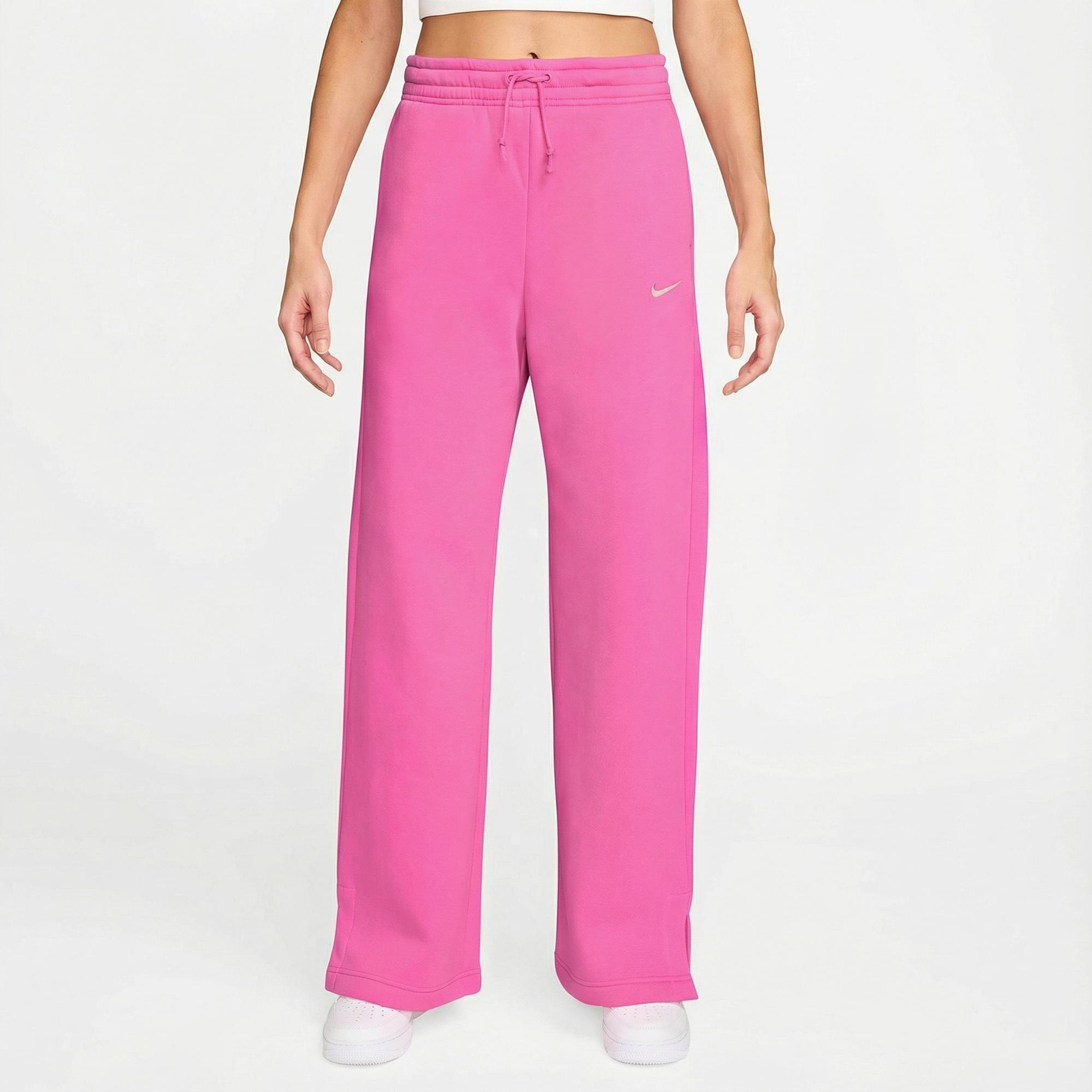 Nike Sportswear Phoenix Fleece Kadın Pembe Eşofman Altı