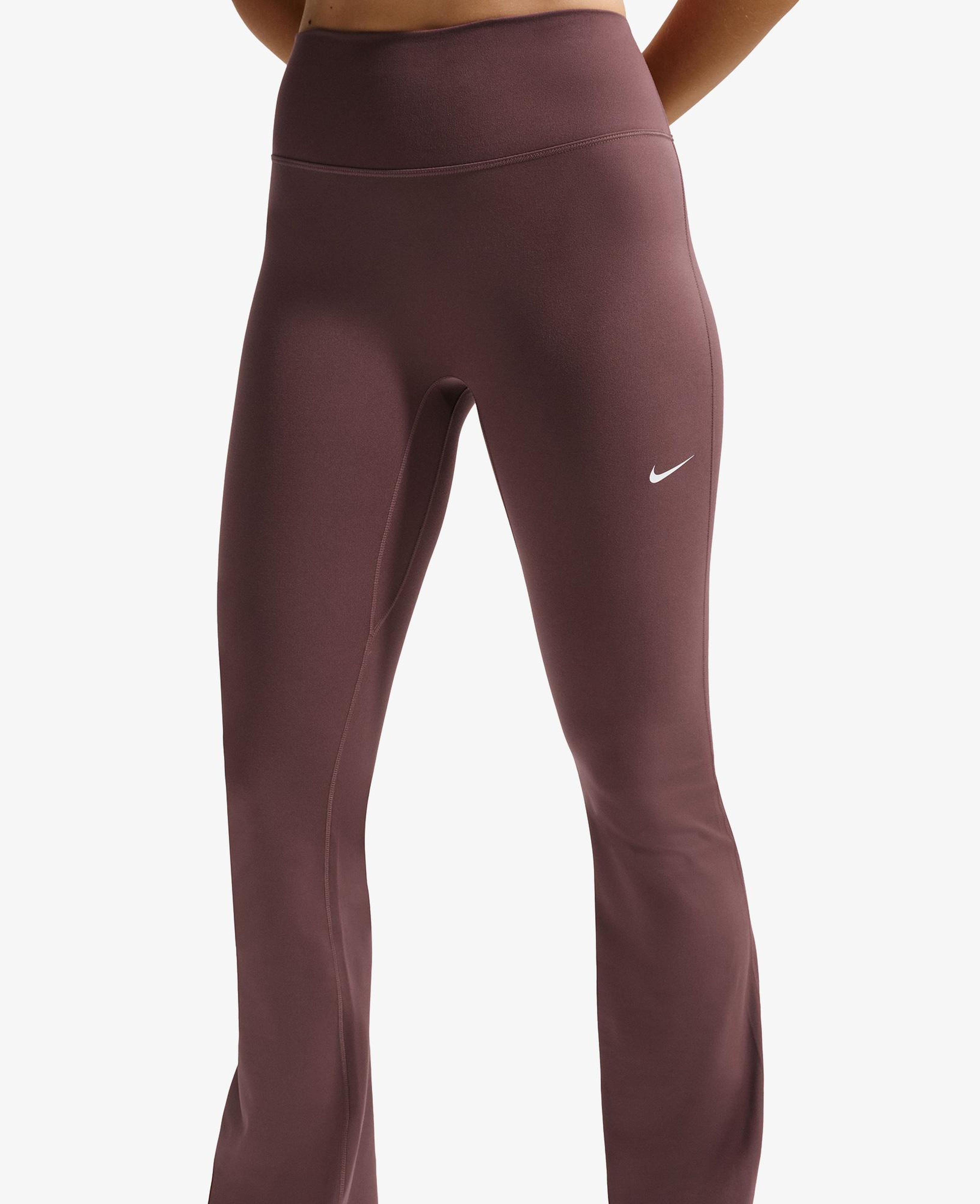 Nike Dri-Fit One Yüksek Belli Kadın Kahverengi Tayt