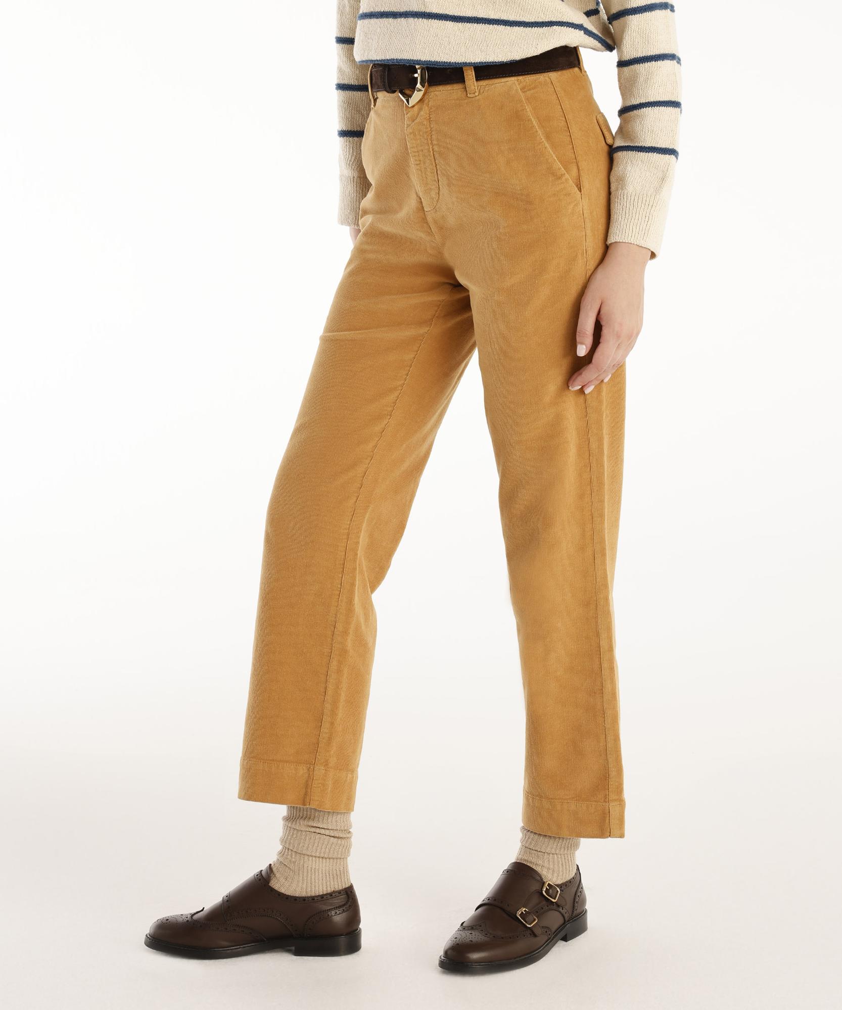 YARGICI Arka Cep Detaylı Rahat Düz Paça Yüksel Bel Pantolon