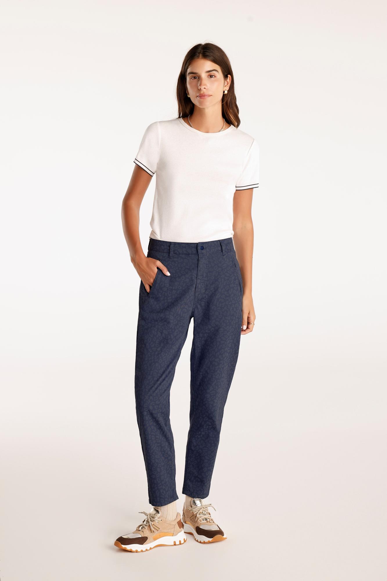 YARGICI Fleto Cepli Yüksek Bel Dar Kesim Pantolon