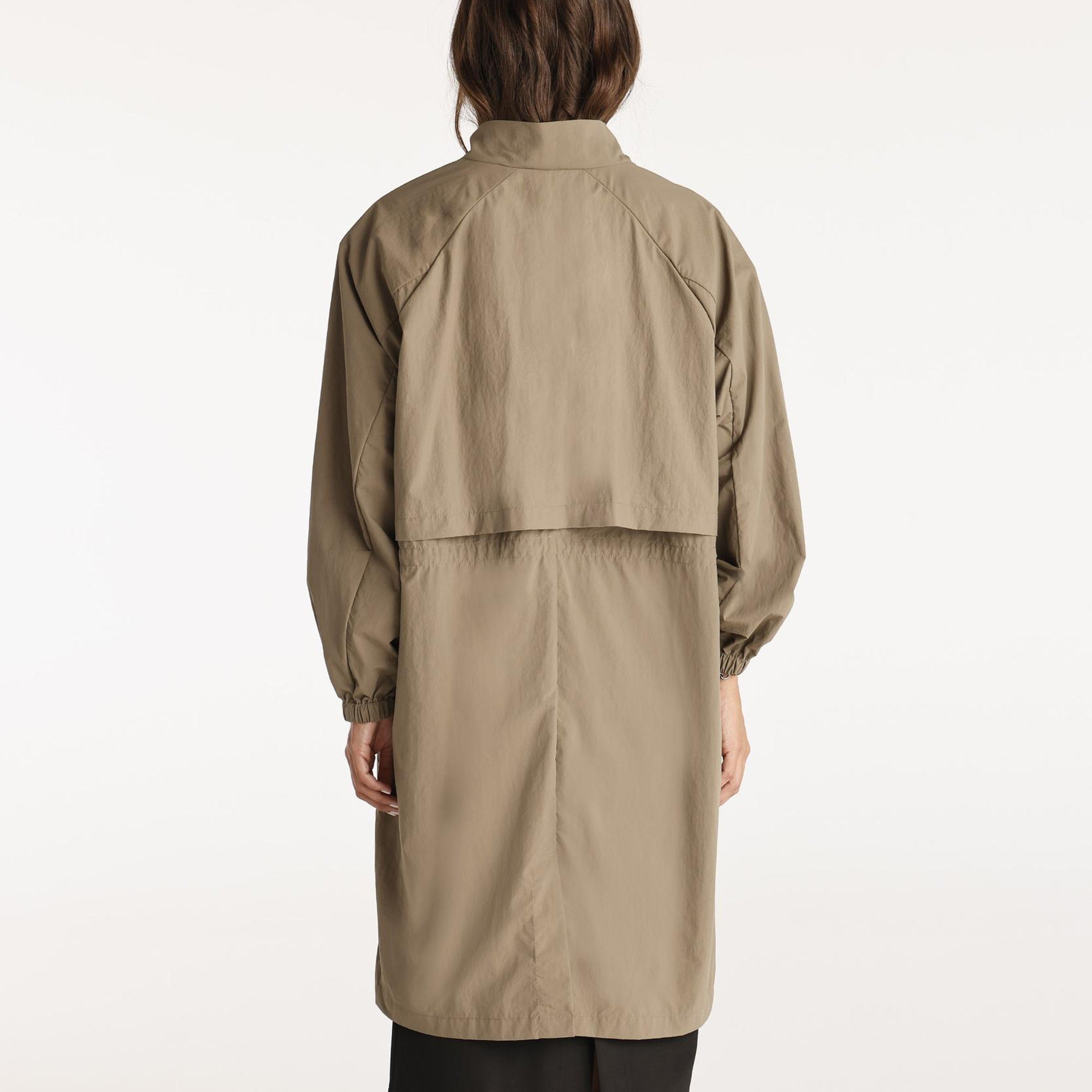 YARGICI Ön Detaylı Pardösü