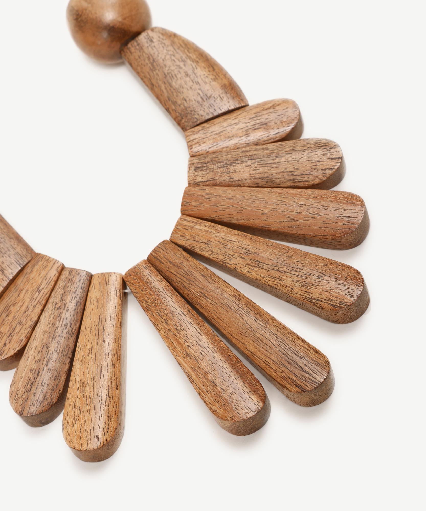 YARGICI Ahşap Kolye