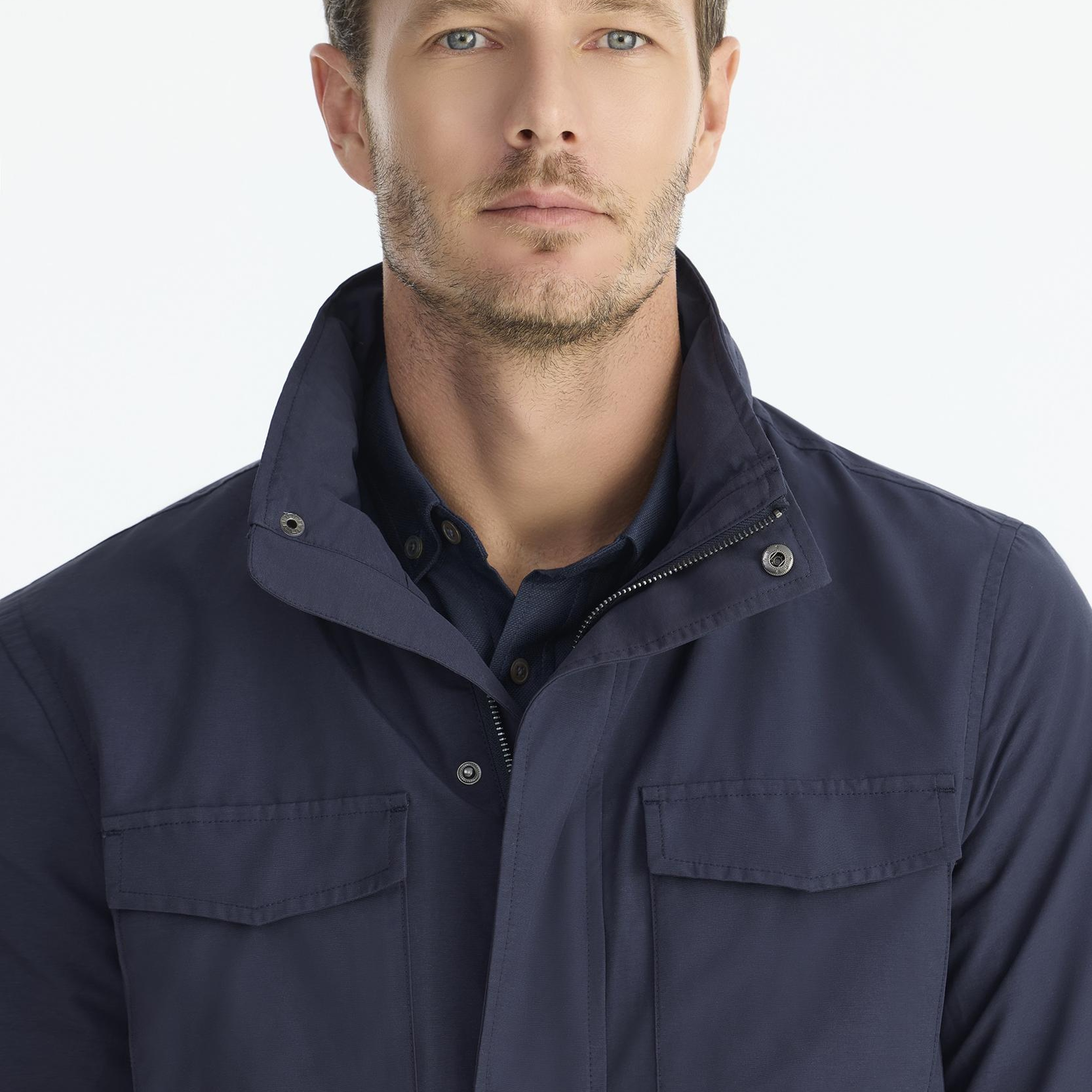 YARGICI Regular Dik Yaka Uzun Kol Yağmurluk