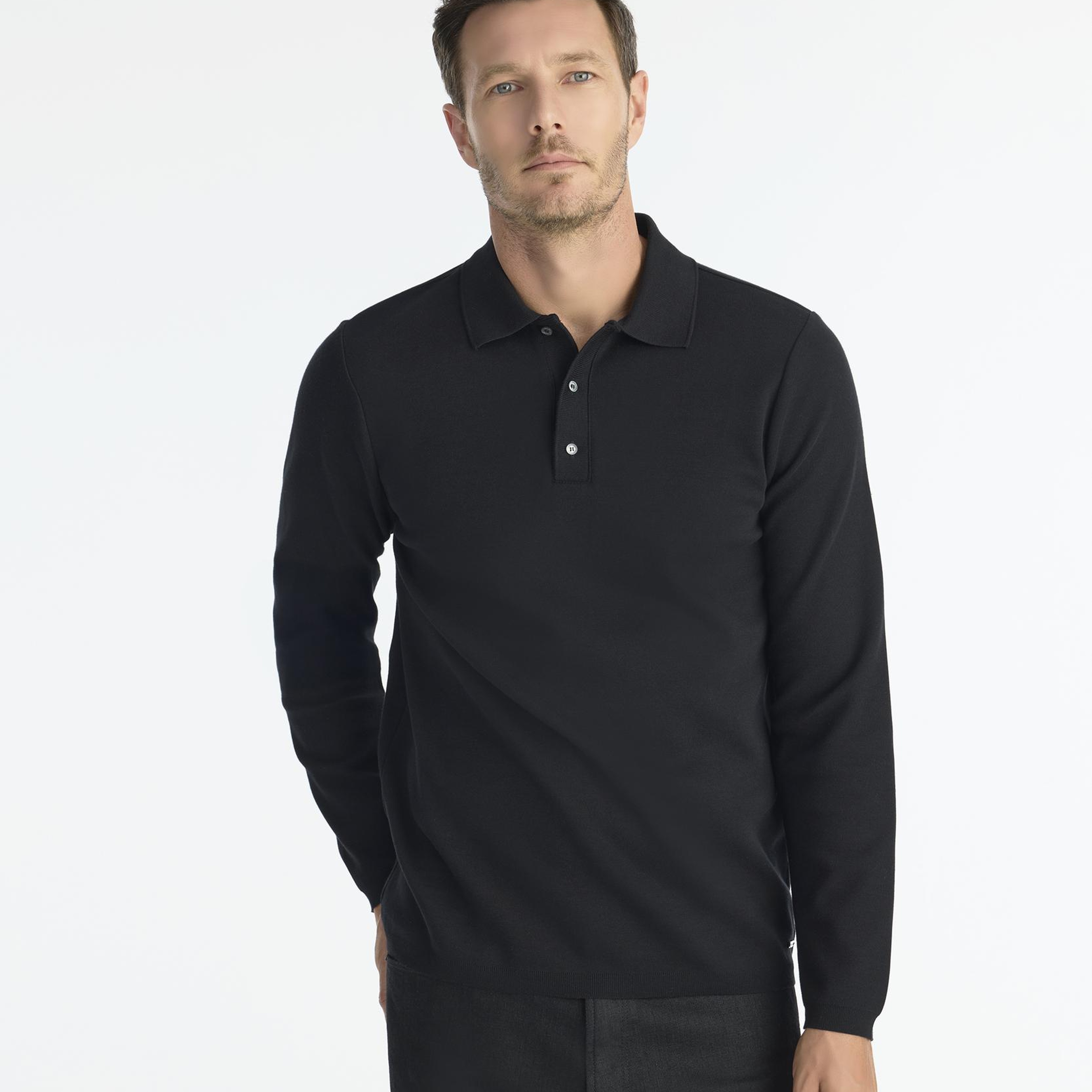 YARGICI Regular Gömlek Yaka Uzun Kol Kazak