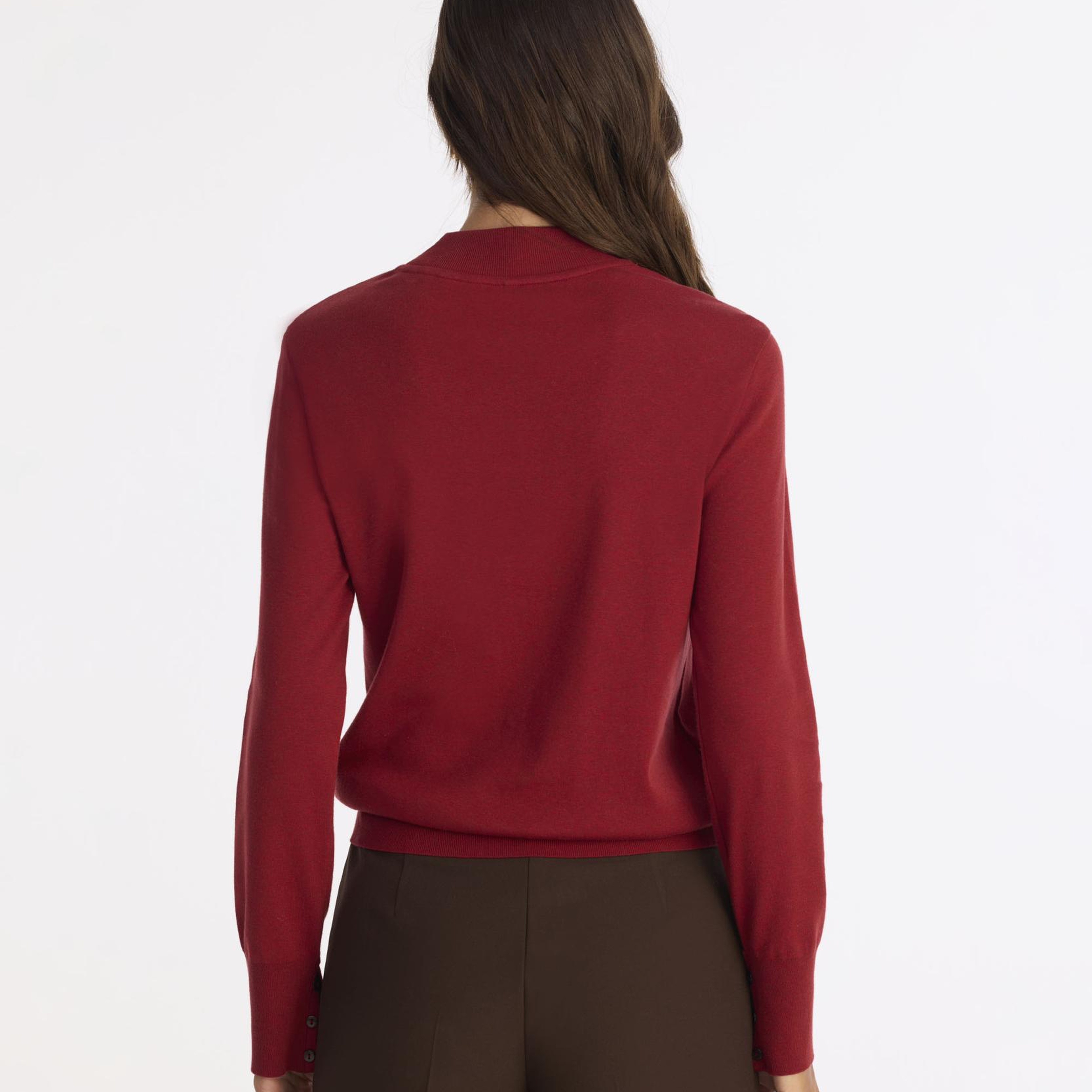 YARGICI Regular Yarım Balıkçı Yaka Uzun Kol Kazak