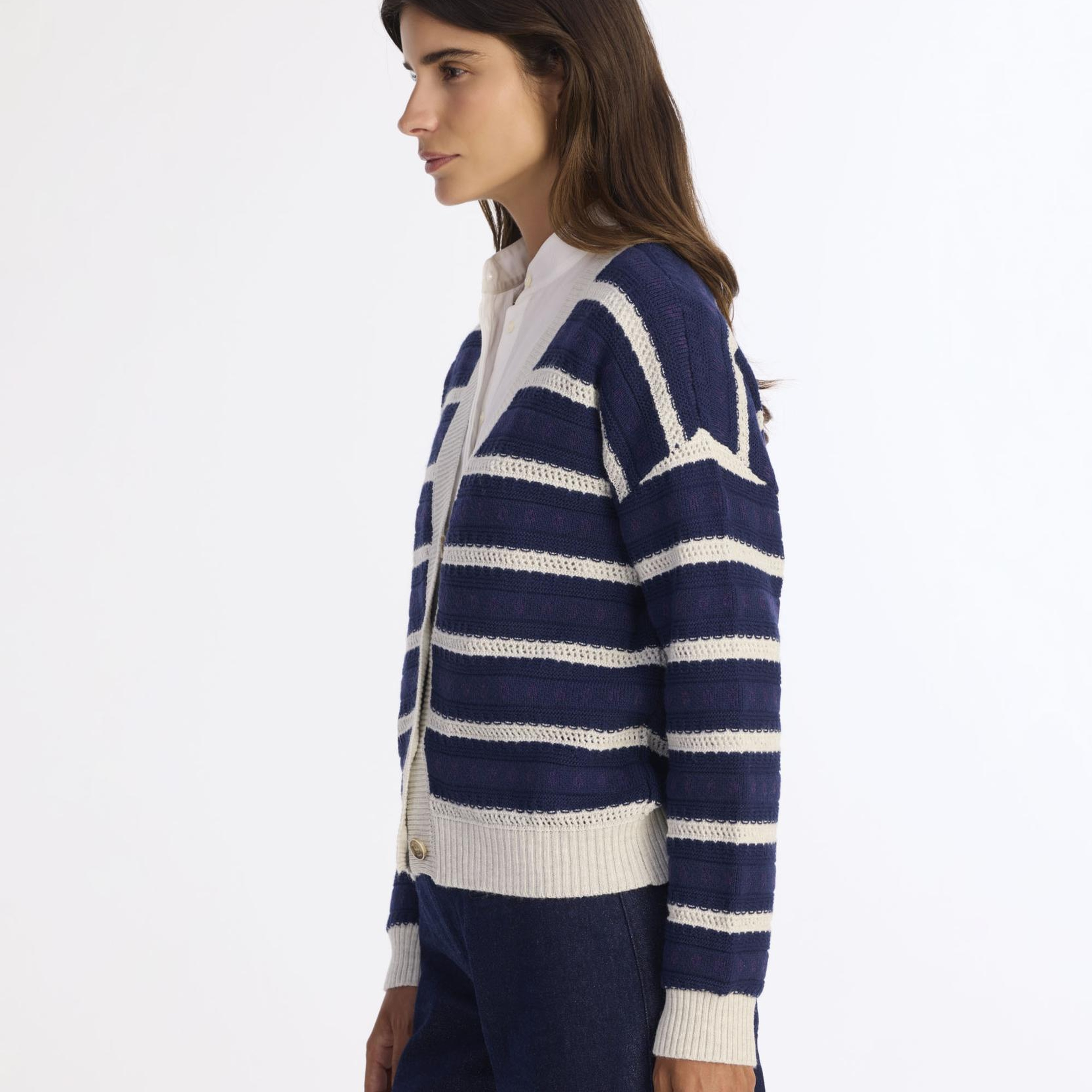 YARGICI Regular V Yaka Uzun Kol Hırka