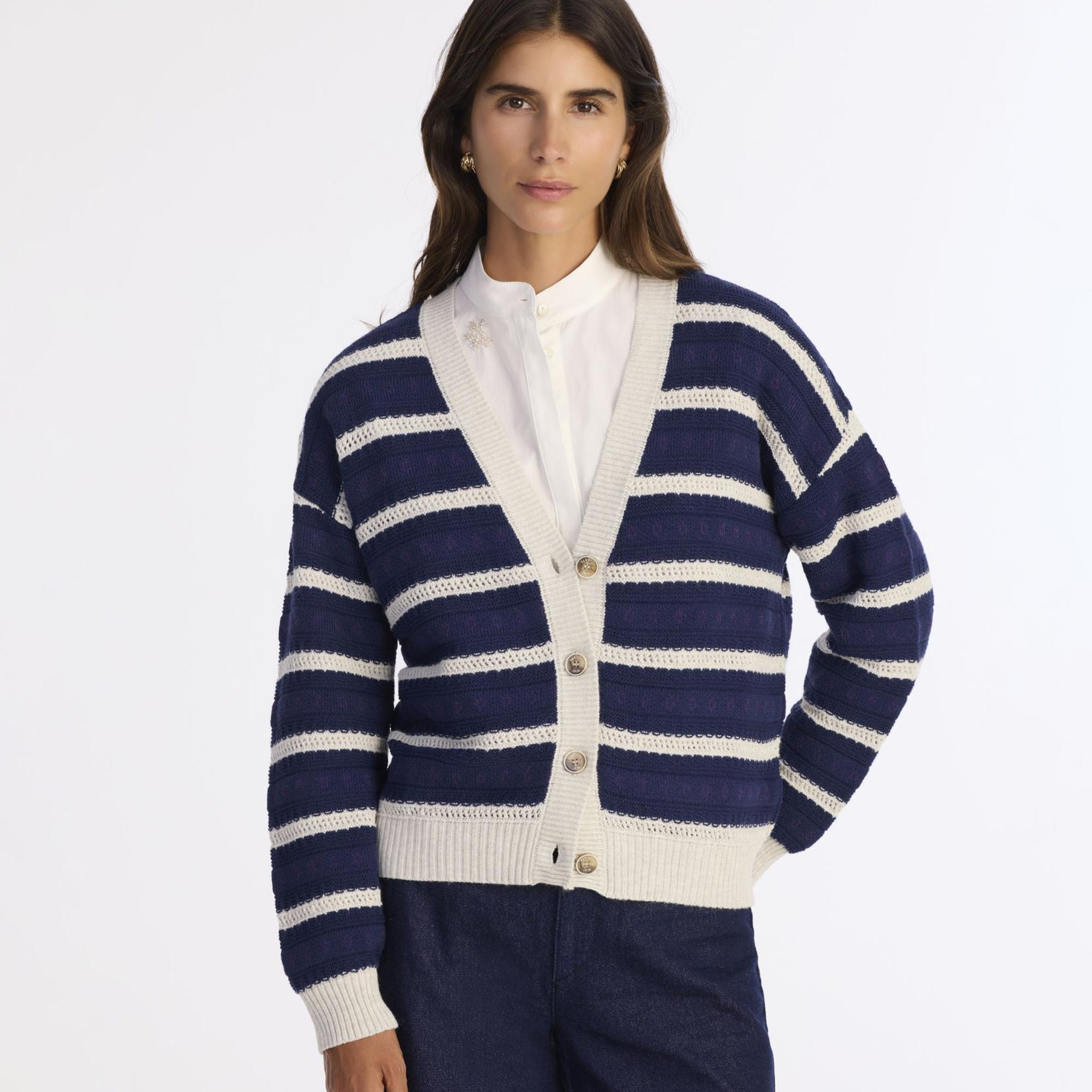 YARGICI Regular V Yaka Uzun Kol Hırka