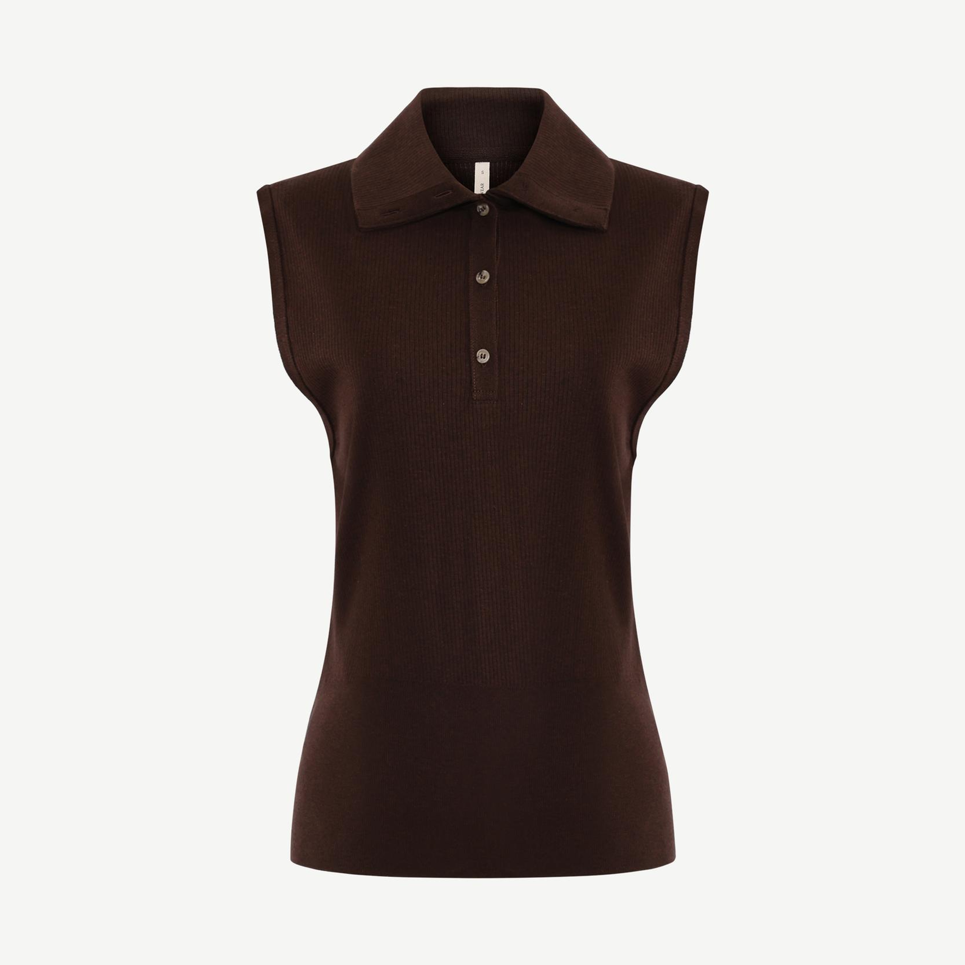 YARGICI Regular Yarım Balıkçı Yaka Kolsuz Kazak