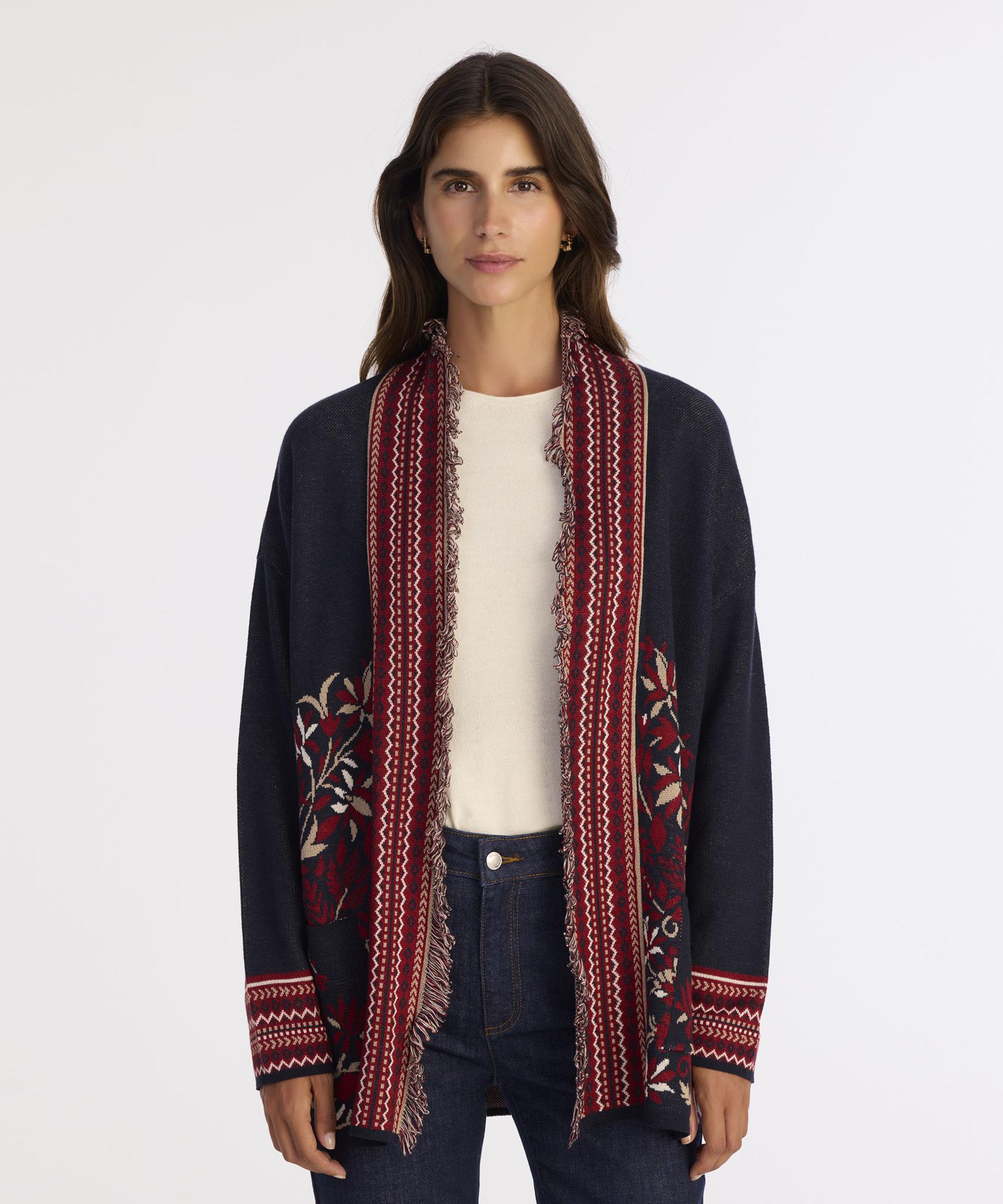 YARGICI Cropped Şal Yaka Kısa Kol Hırka