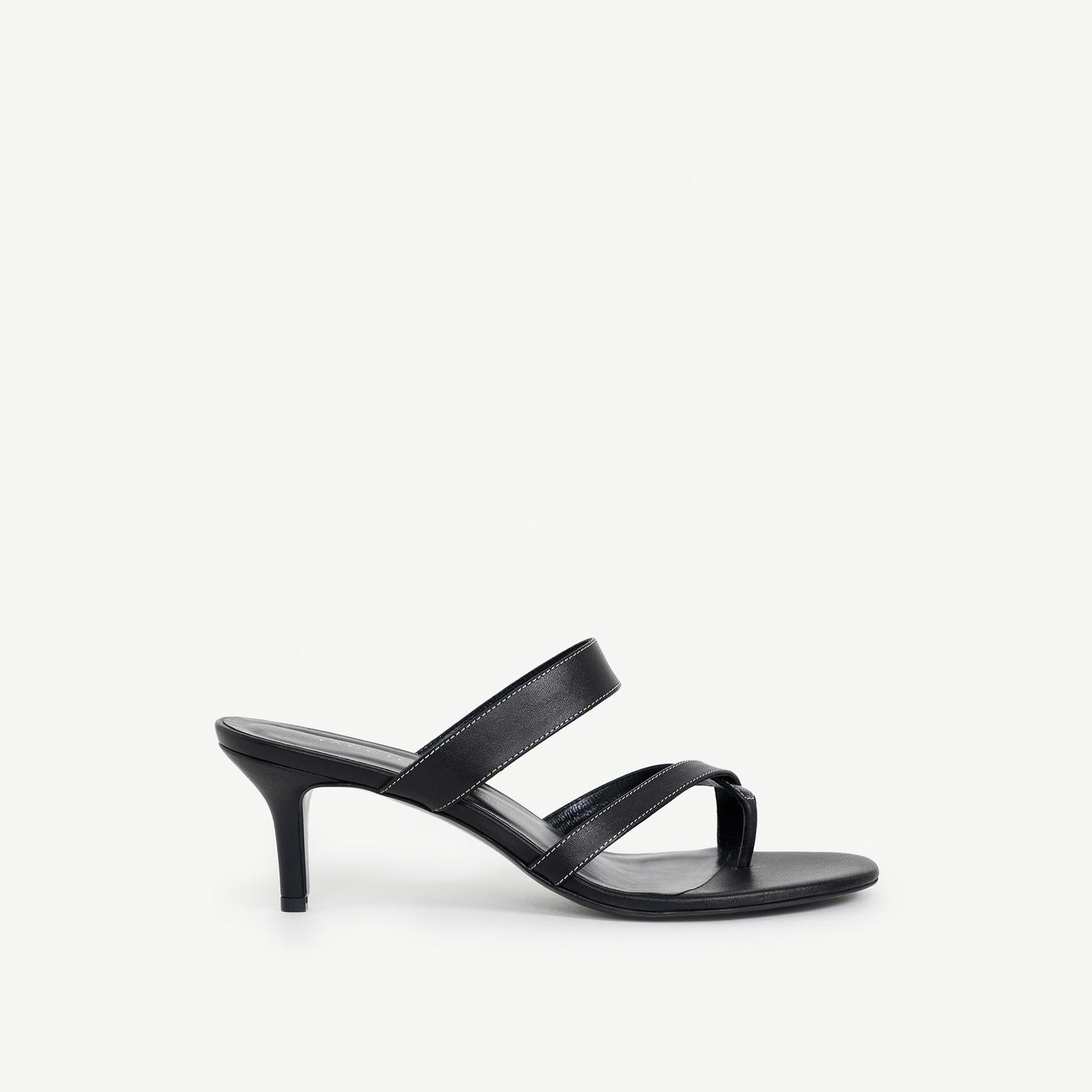 YARGICI Parmak Arası Deri Topuklu Terlik