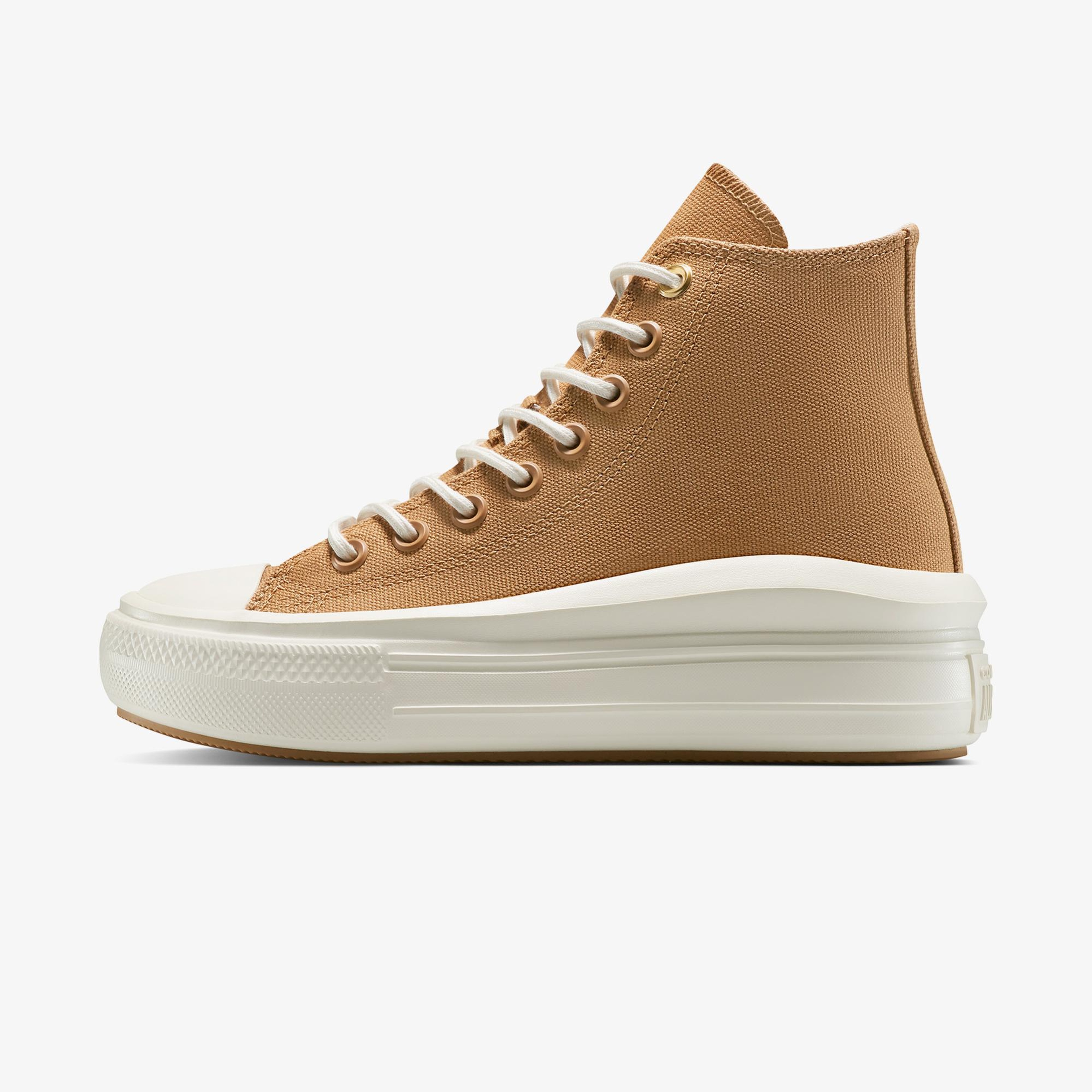 Converse Chuck Taylor All Star Move Platform Unisex Kahverengi Sneaker