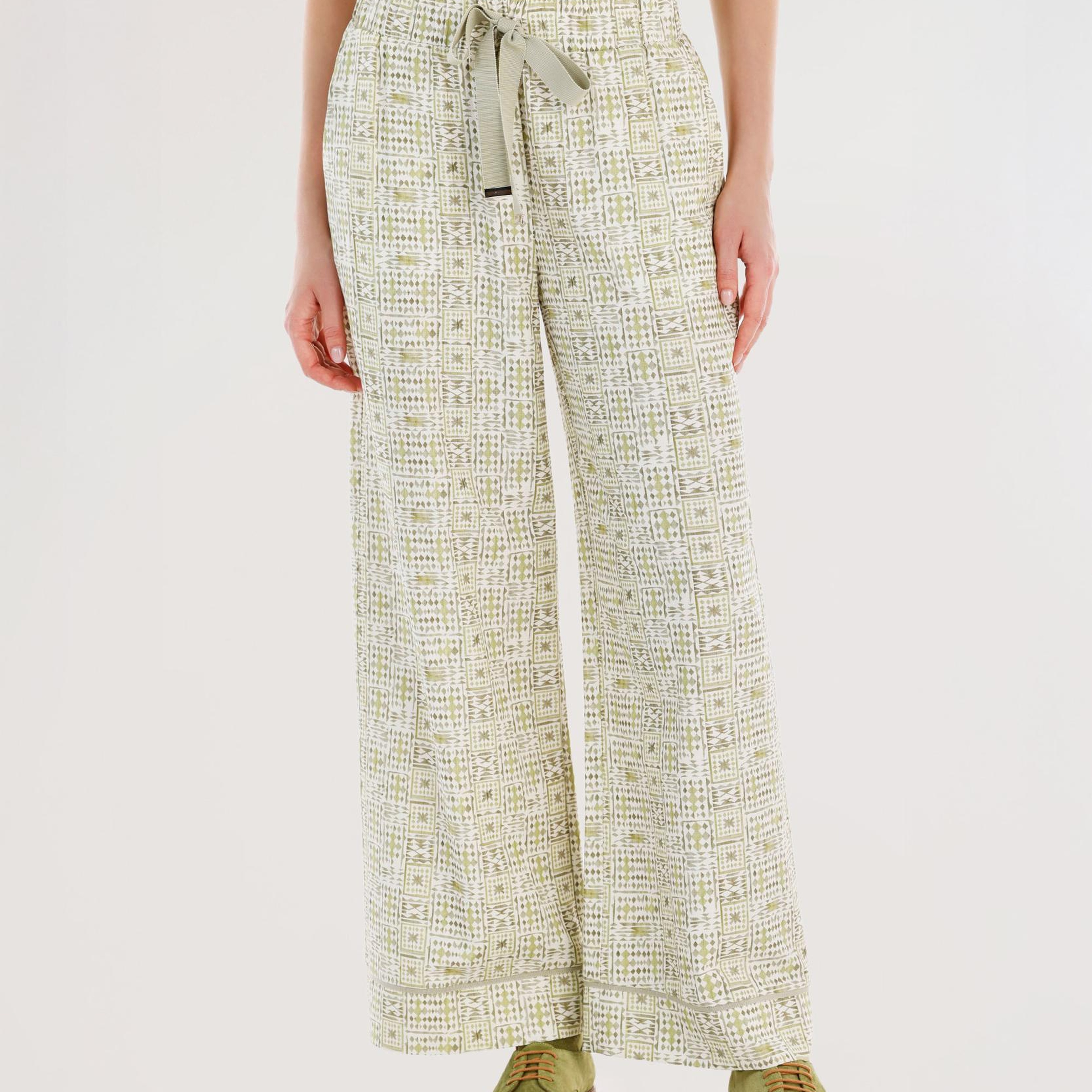 YARGICI Bağlama Detaylı Pantolon