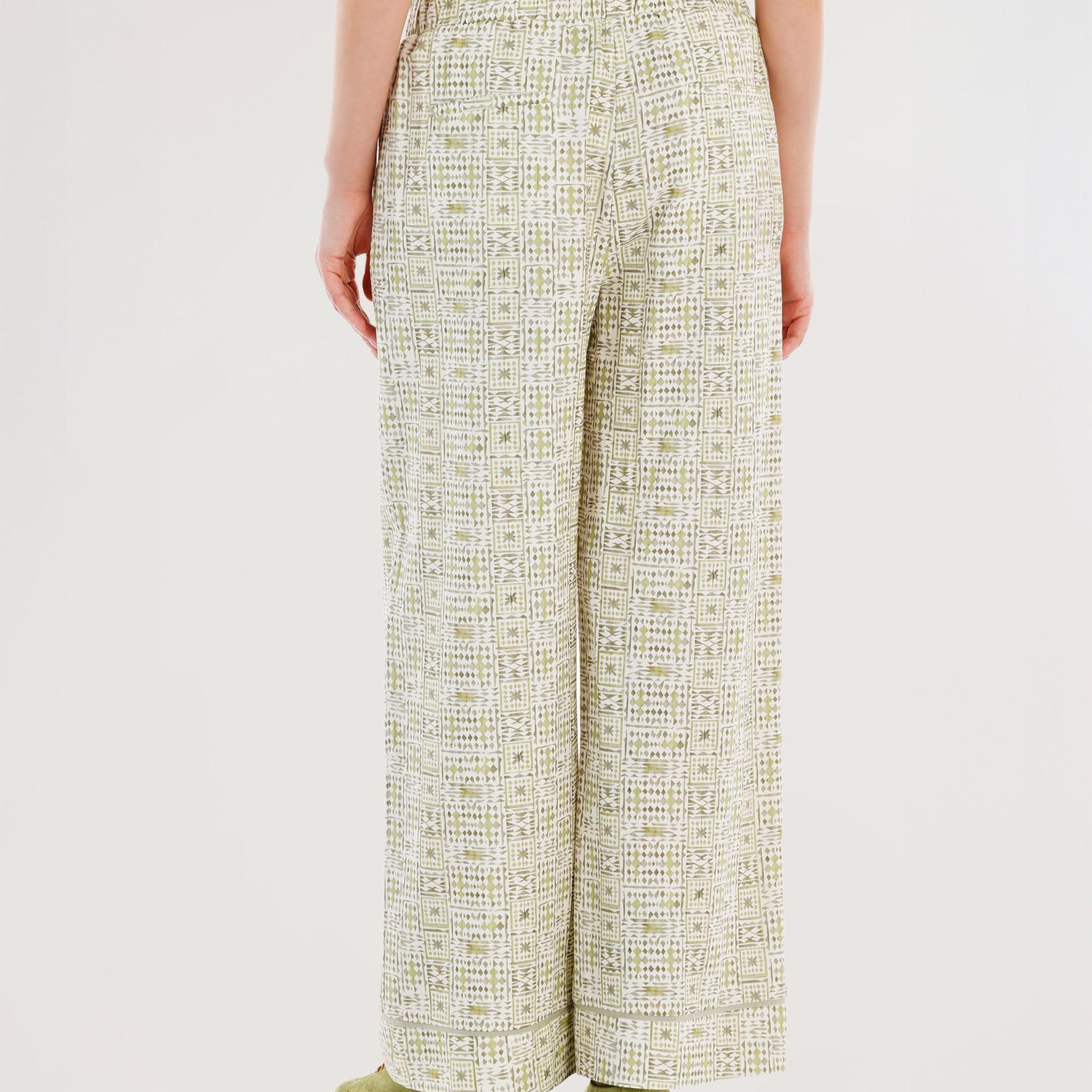 YARGICI Bağlama Detaylı Pantolon