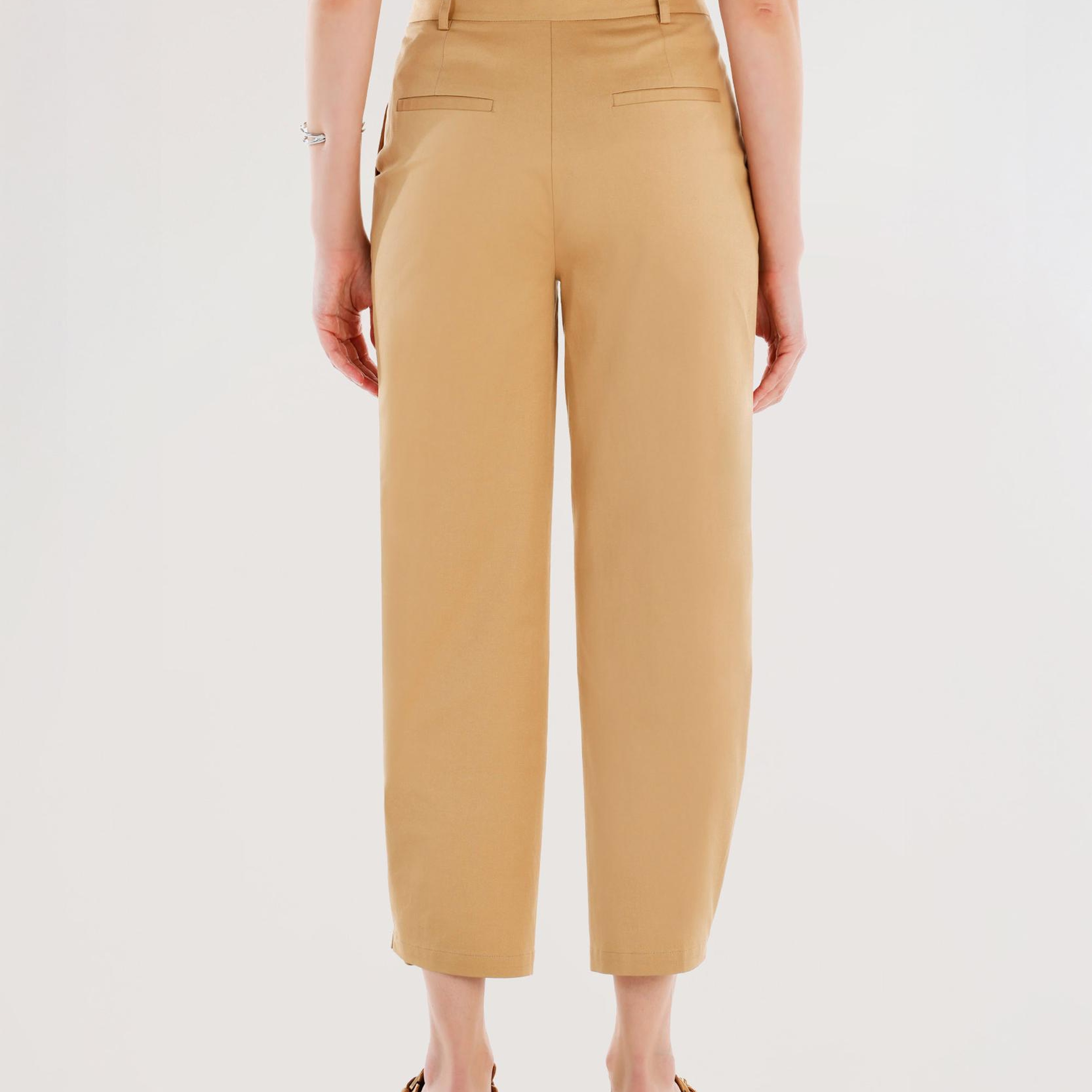 YARGICI Ayarlanabilir Paça Düz Kesim Pantolon