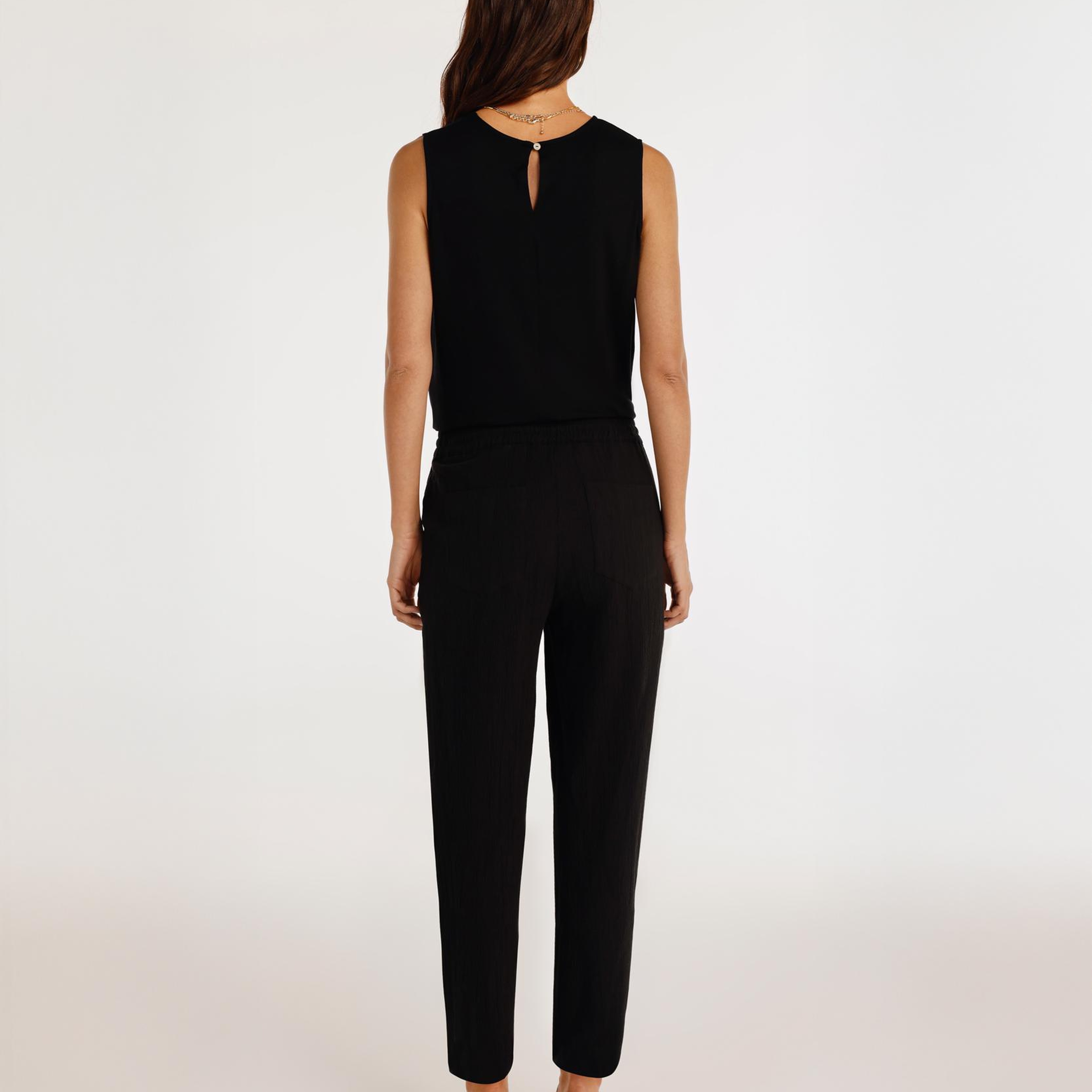 YARGICI Beli Bağlama Detaylı Pantolon