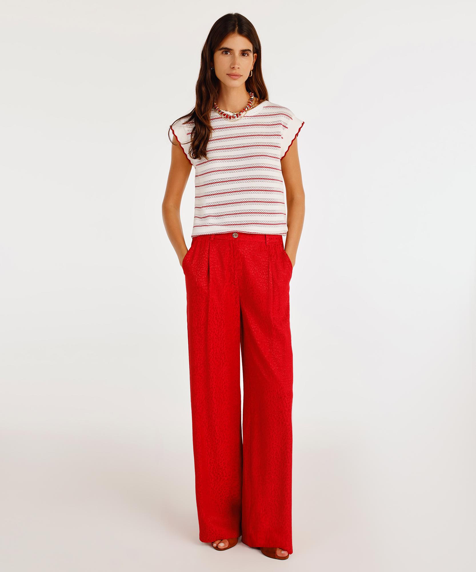 YARGICI Dökümlü Pantolon