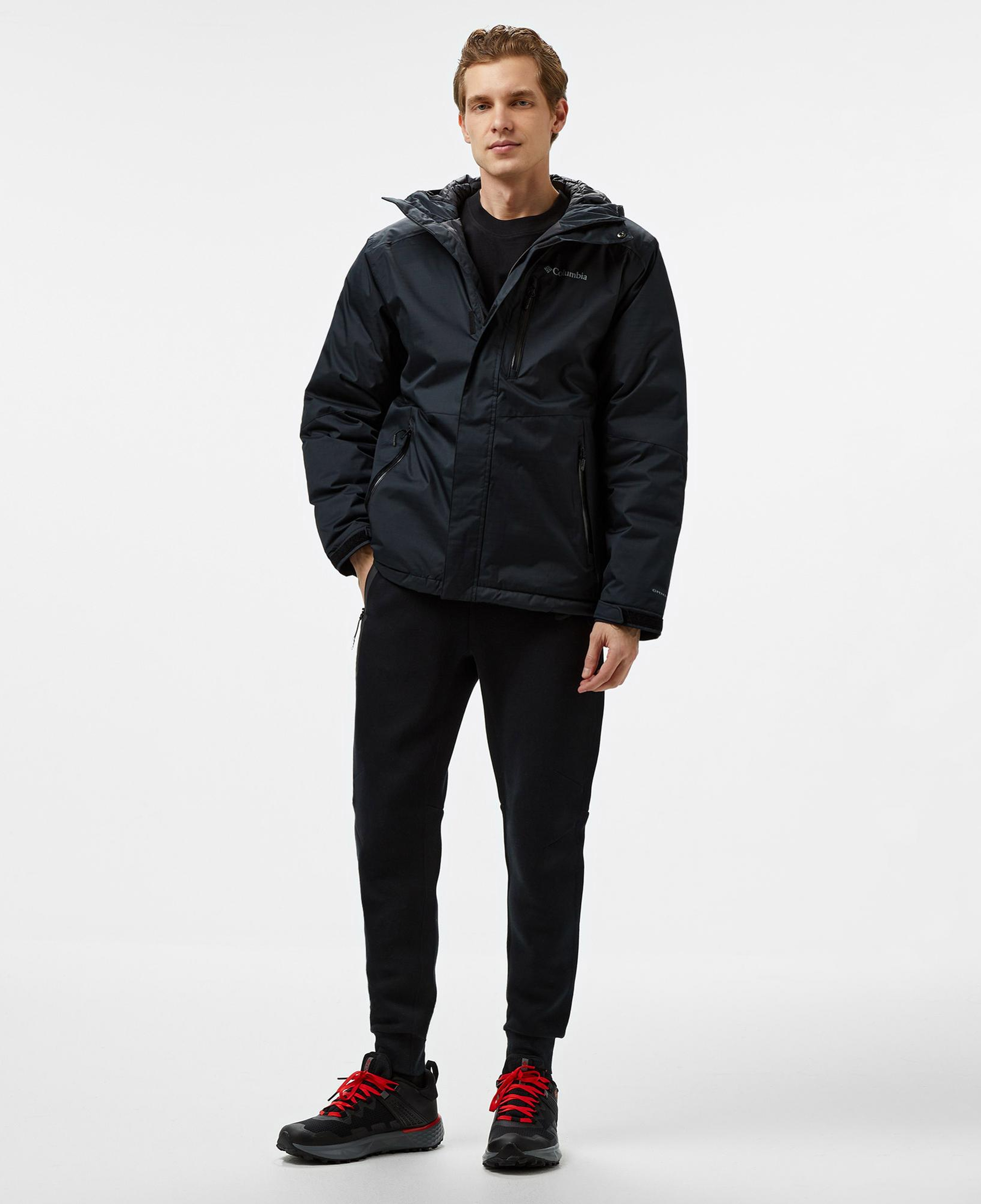 Columbia Oak Harbor II Insulated Erkek Siyah Mont