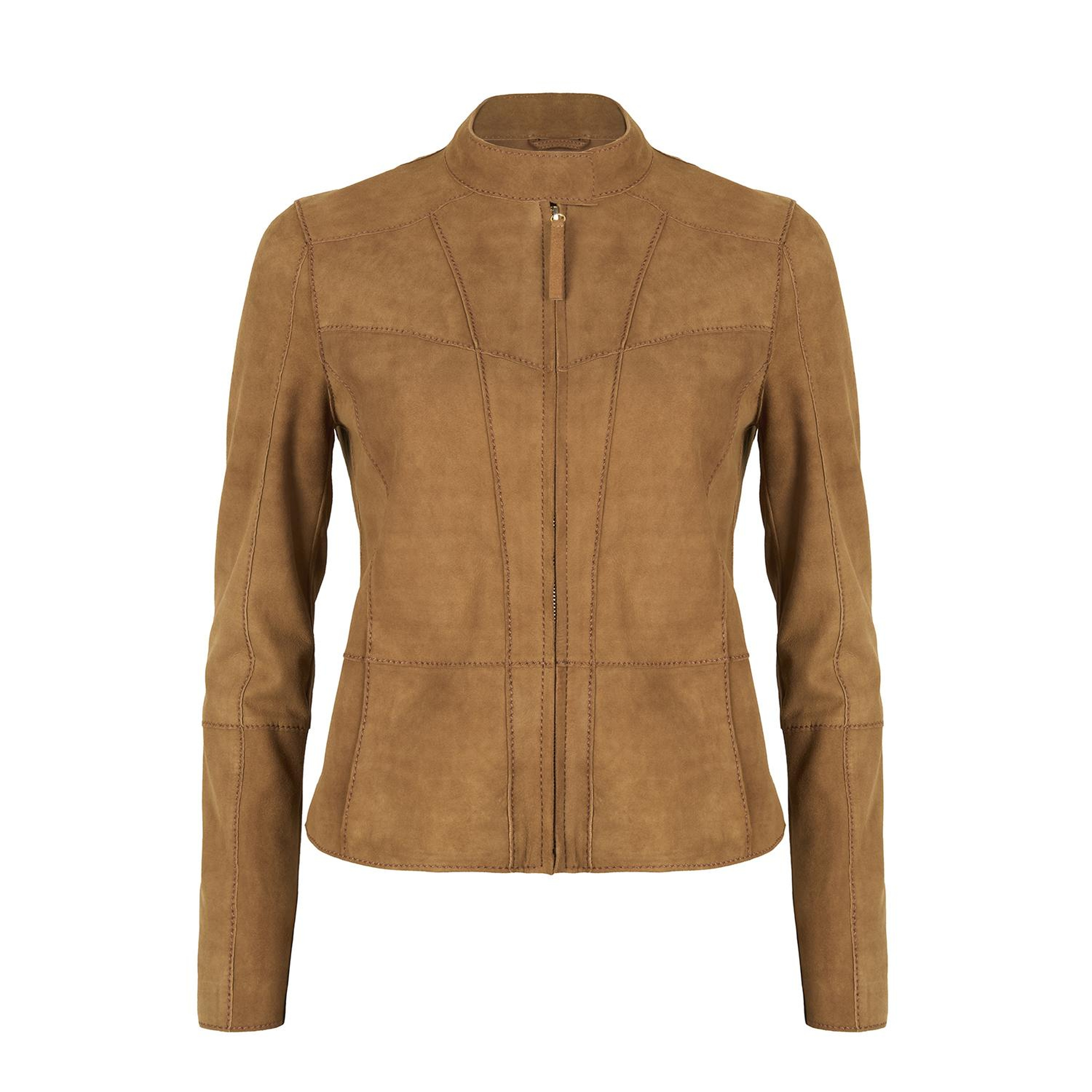 Kadın Taba Süet Ceket