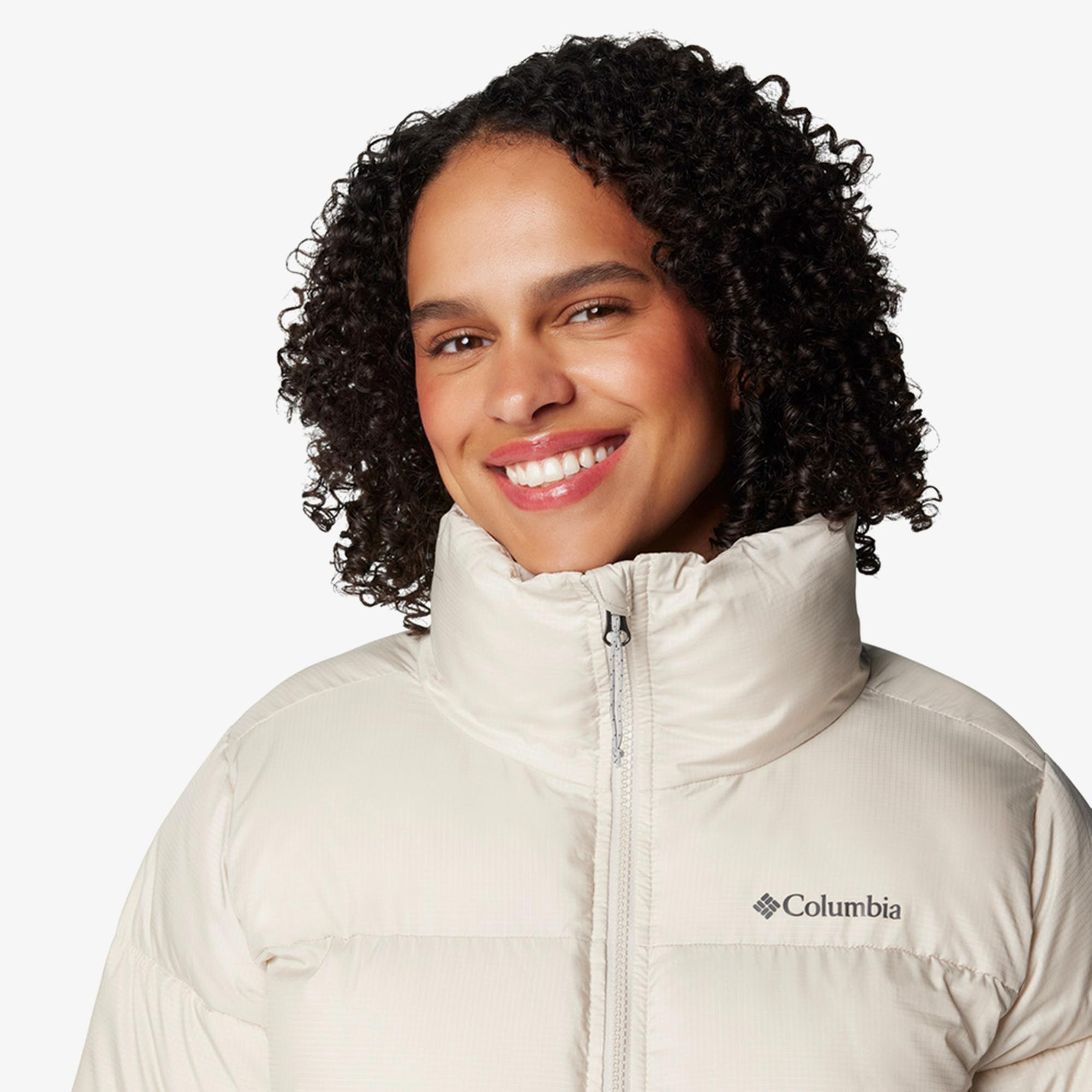 Columbia Puffect II Full Zip Kadın Bej Mont