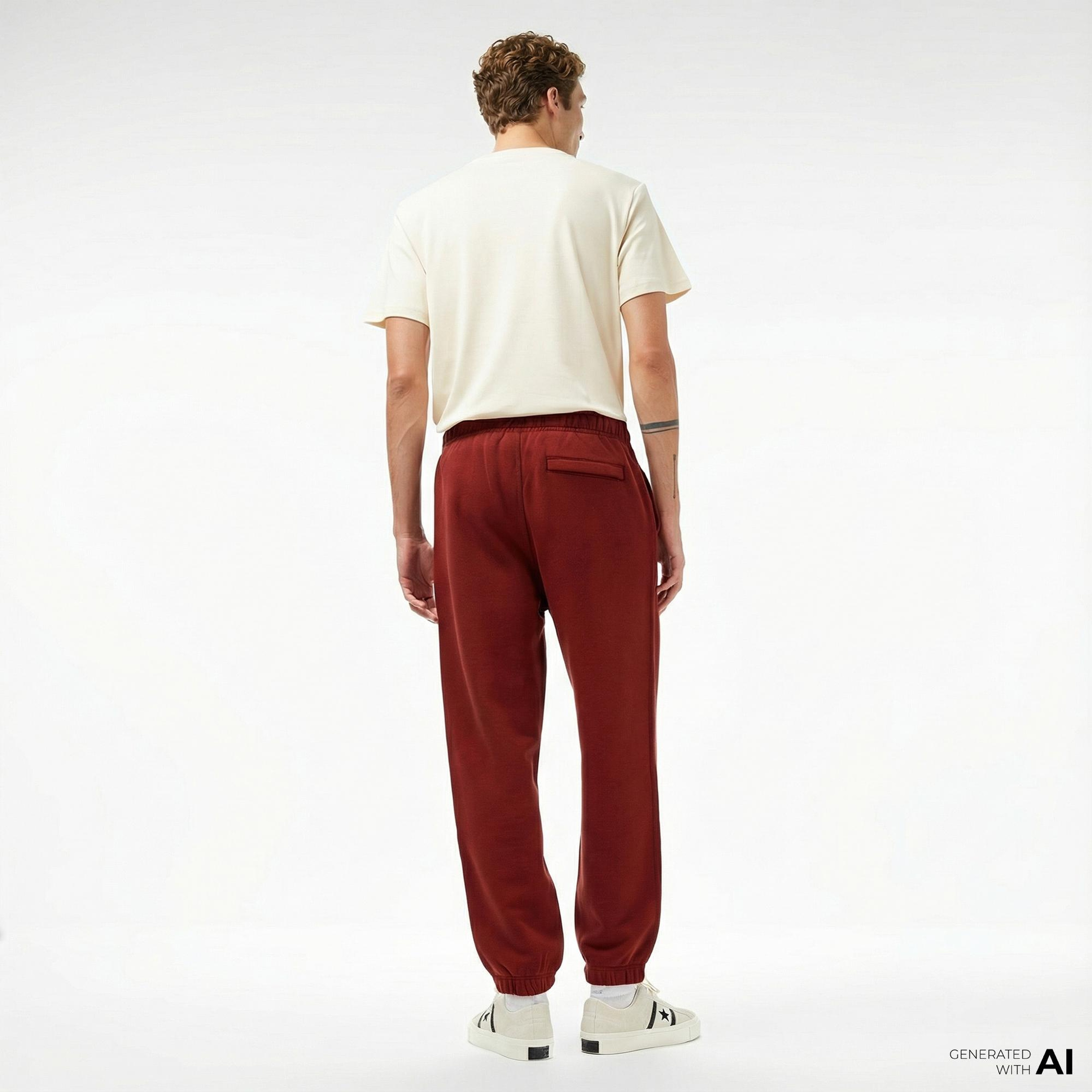 Converse Erkek Bordo Pantolon