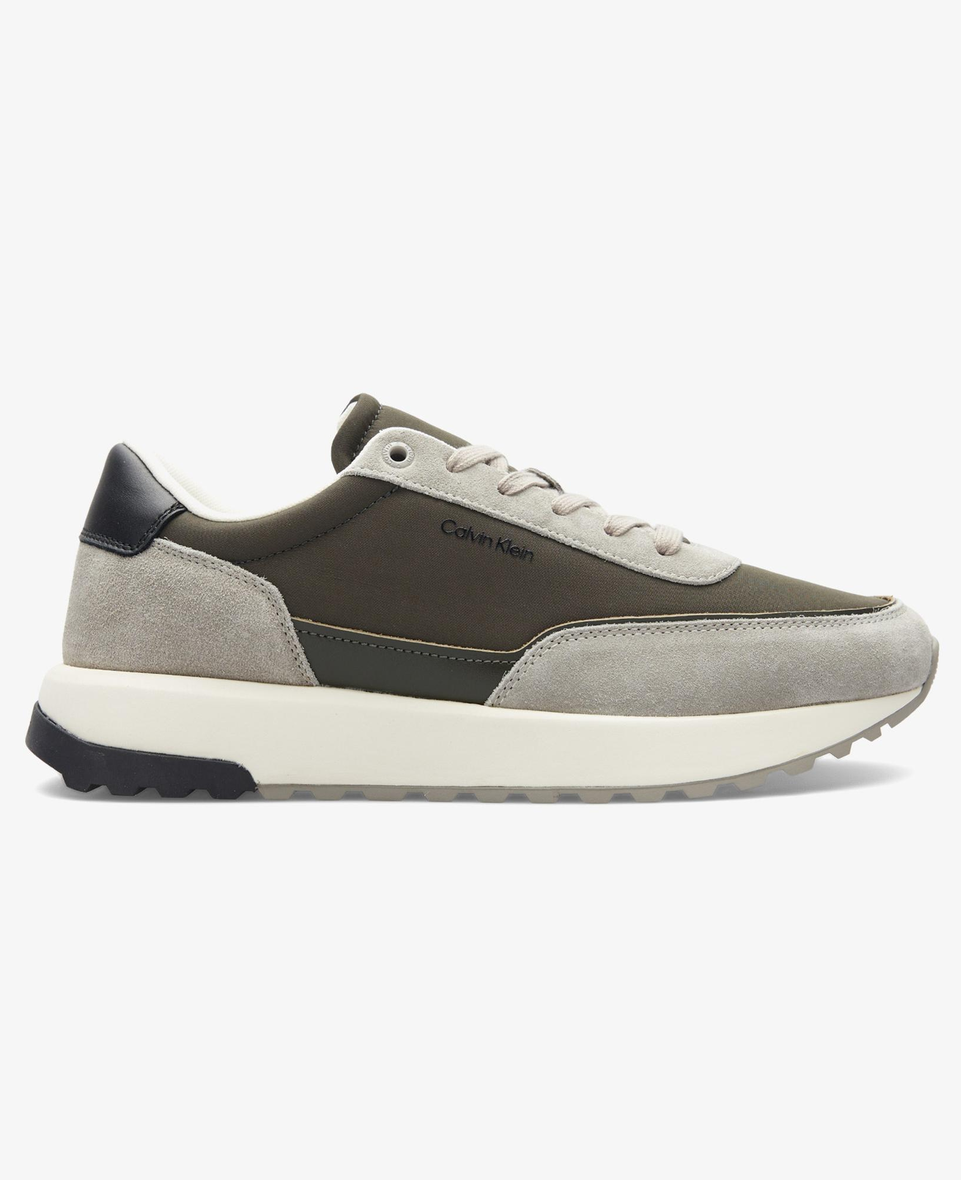 Calvin Klein Low Top Lace Up Repreve Mix Erkek Yeşil Sneaker