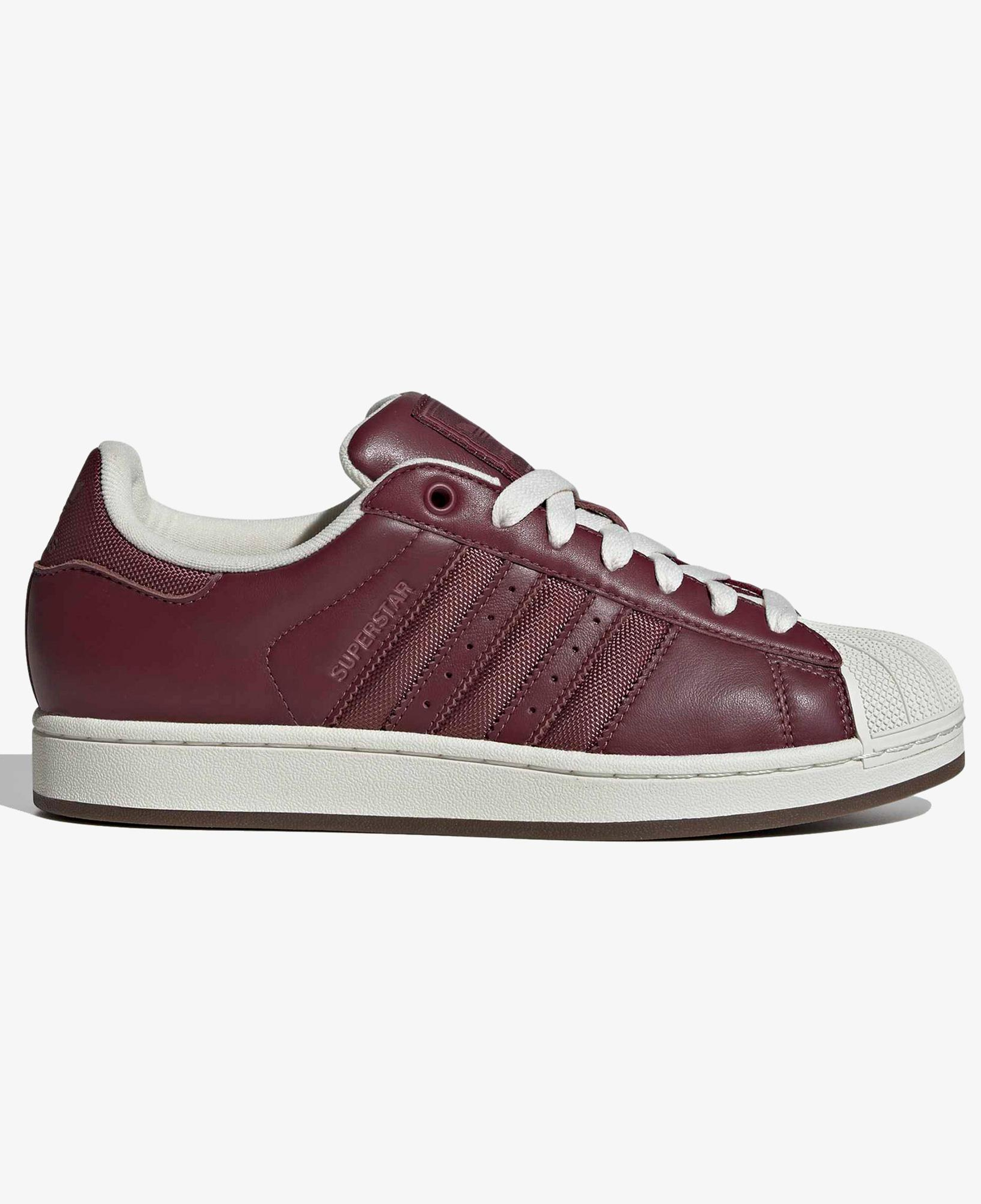 adidas Superstar II Unisex Bordo Sneaker