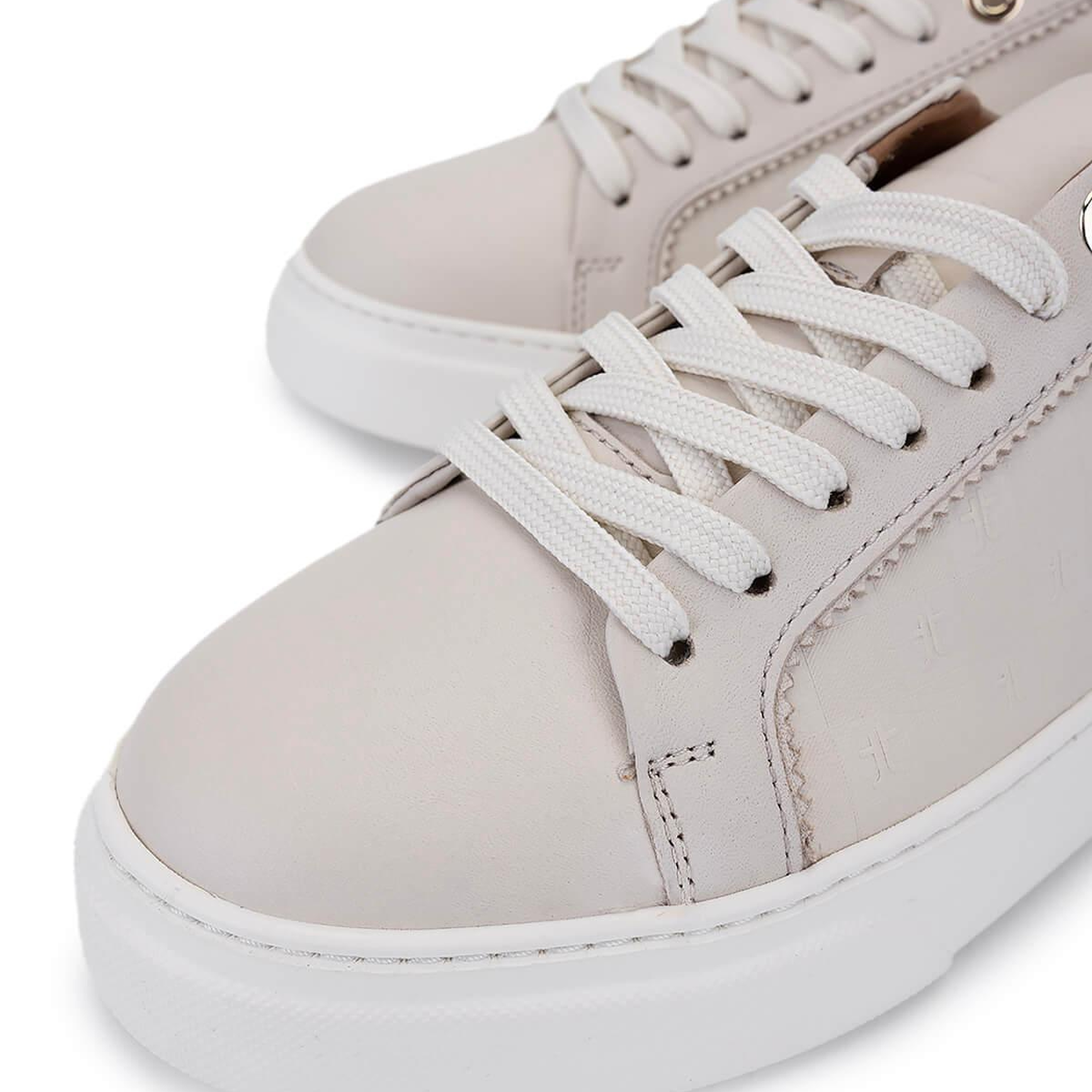 Tamer Tanca Kadın Hakiki Deri Bej Sneakers & Spor Ayakkabı