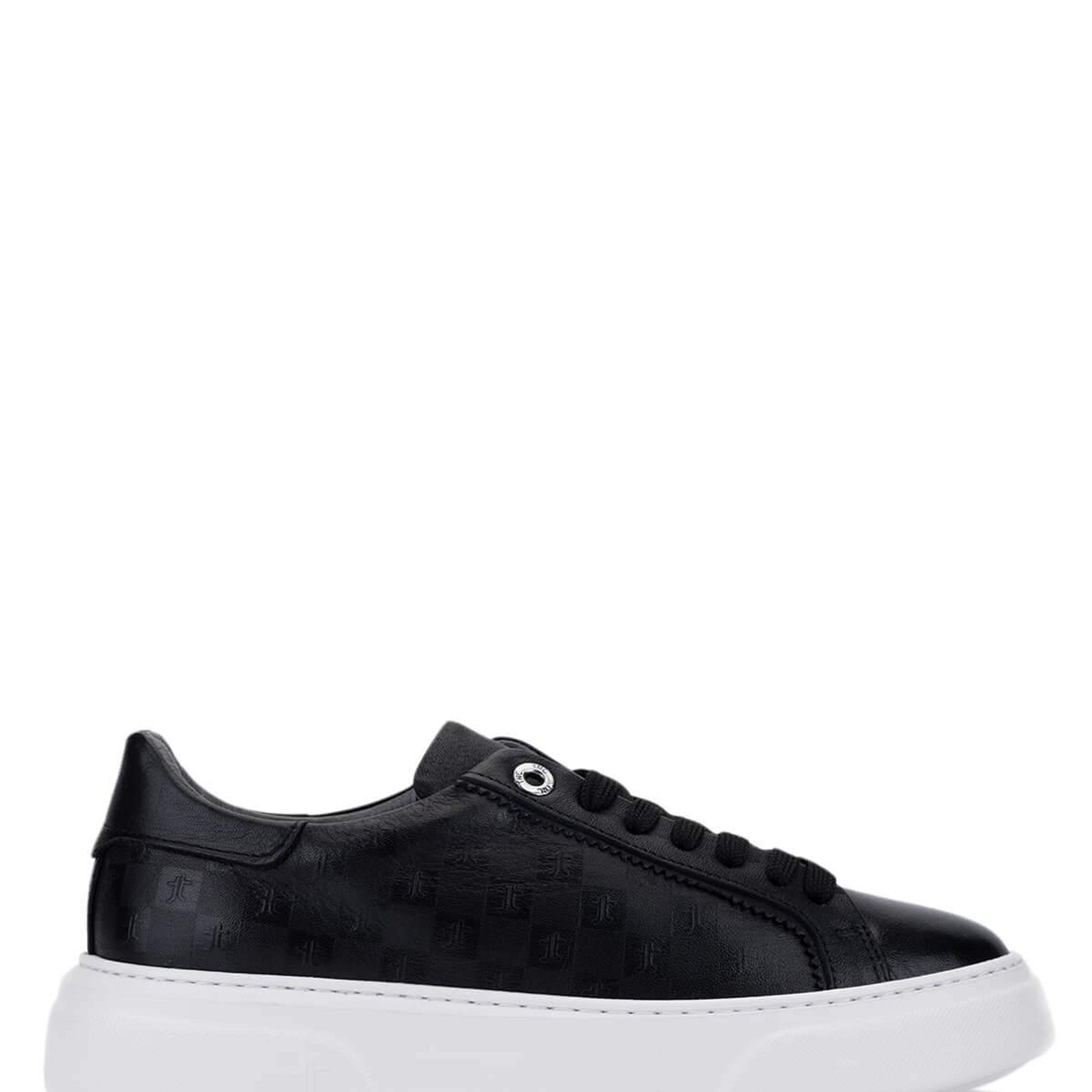 Tamer Tanca Kadın Hakiki Deri Siyah Sneakers & Spor Ayakkabı