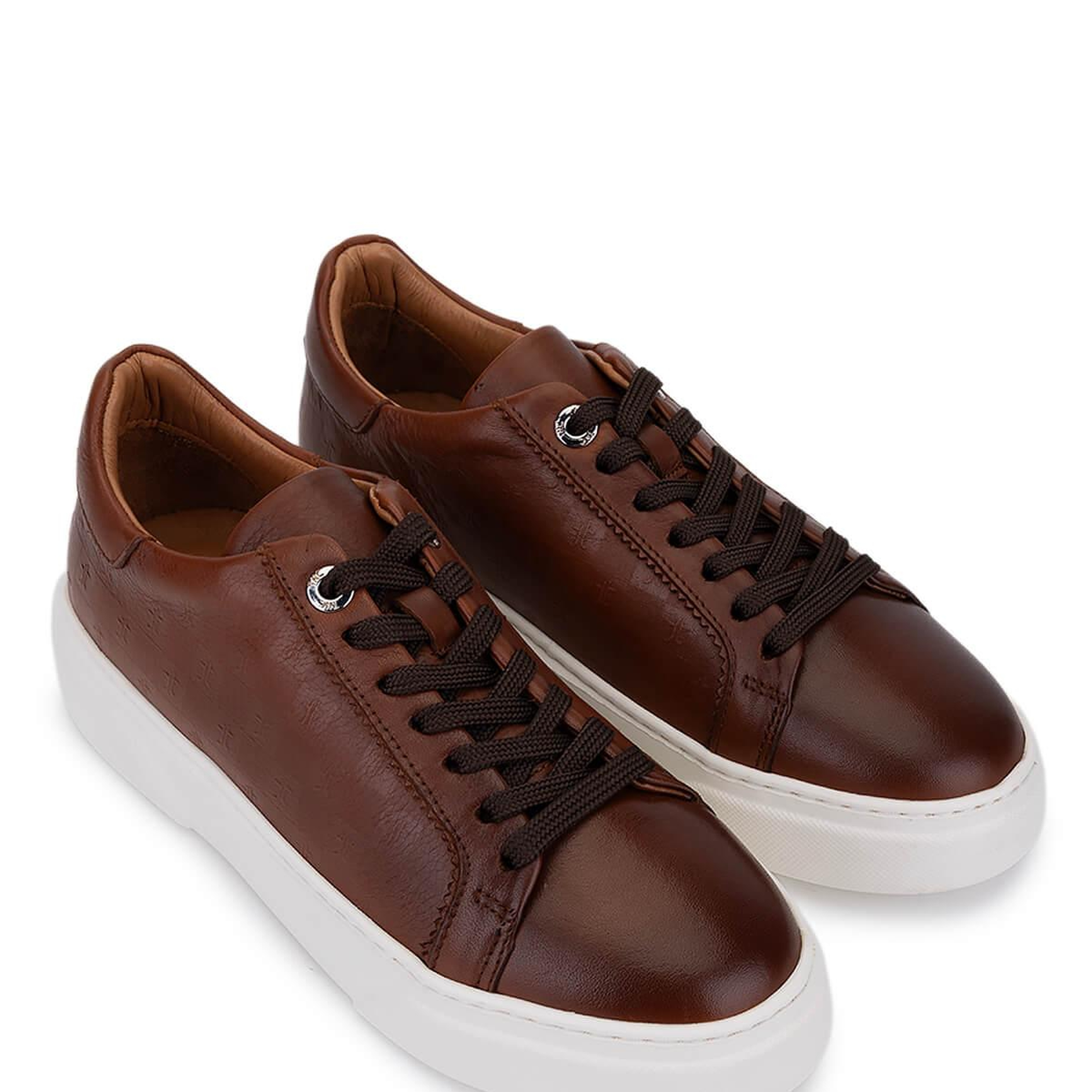 Tamer Tanca Kadın Hakiki Deri Taba Sneakers & Spor Ayakkabı