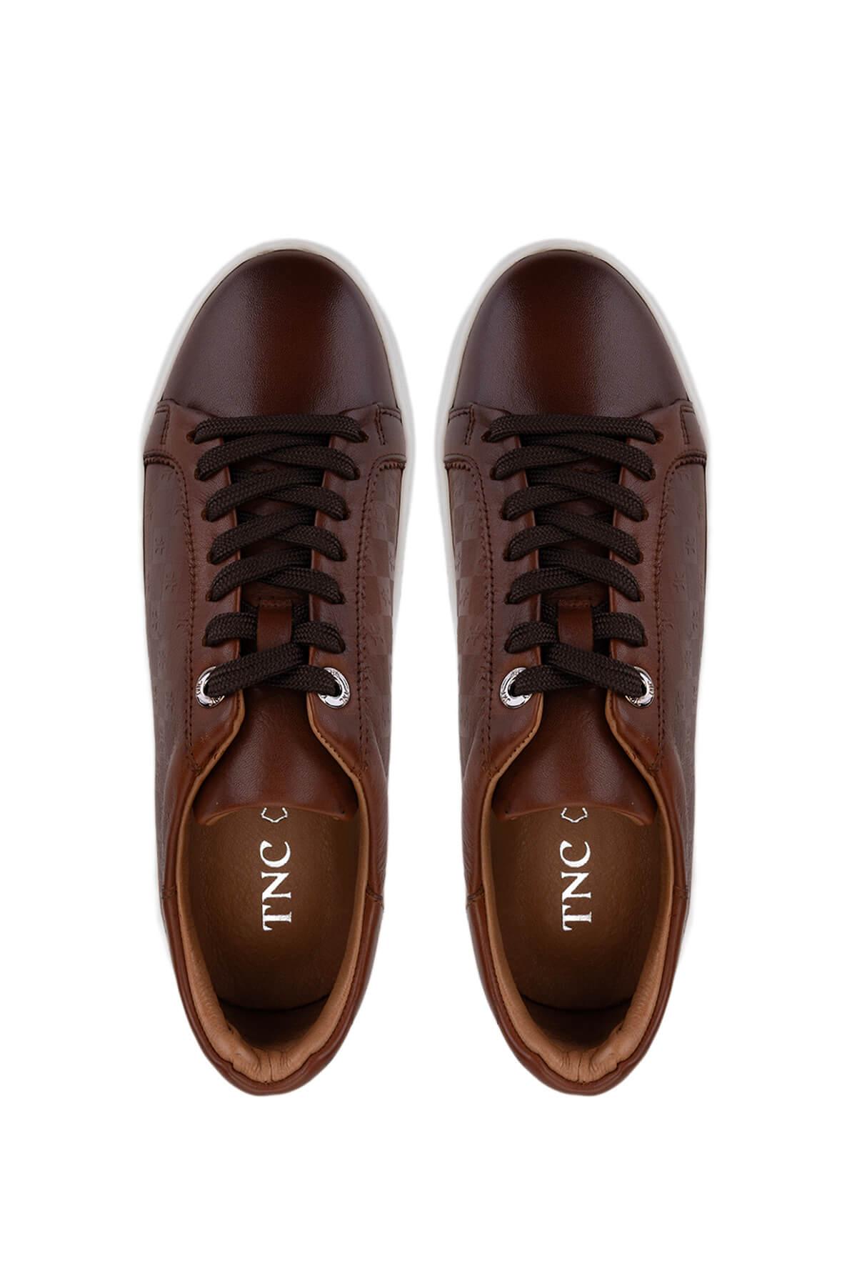 Tamer Tanca Kadın Hakiki Deri Taba Sneakers & Spor Ayakkabı