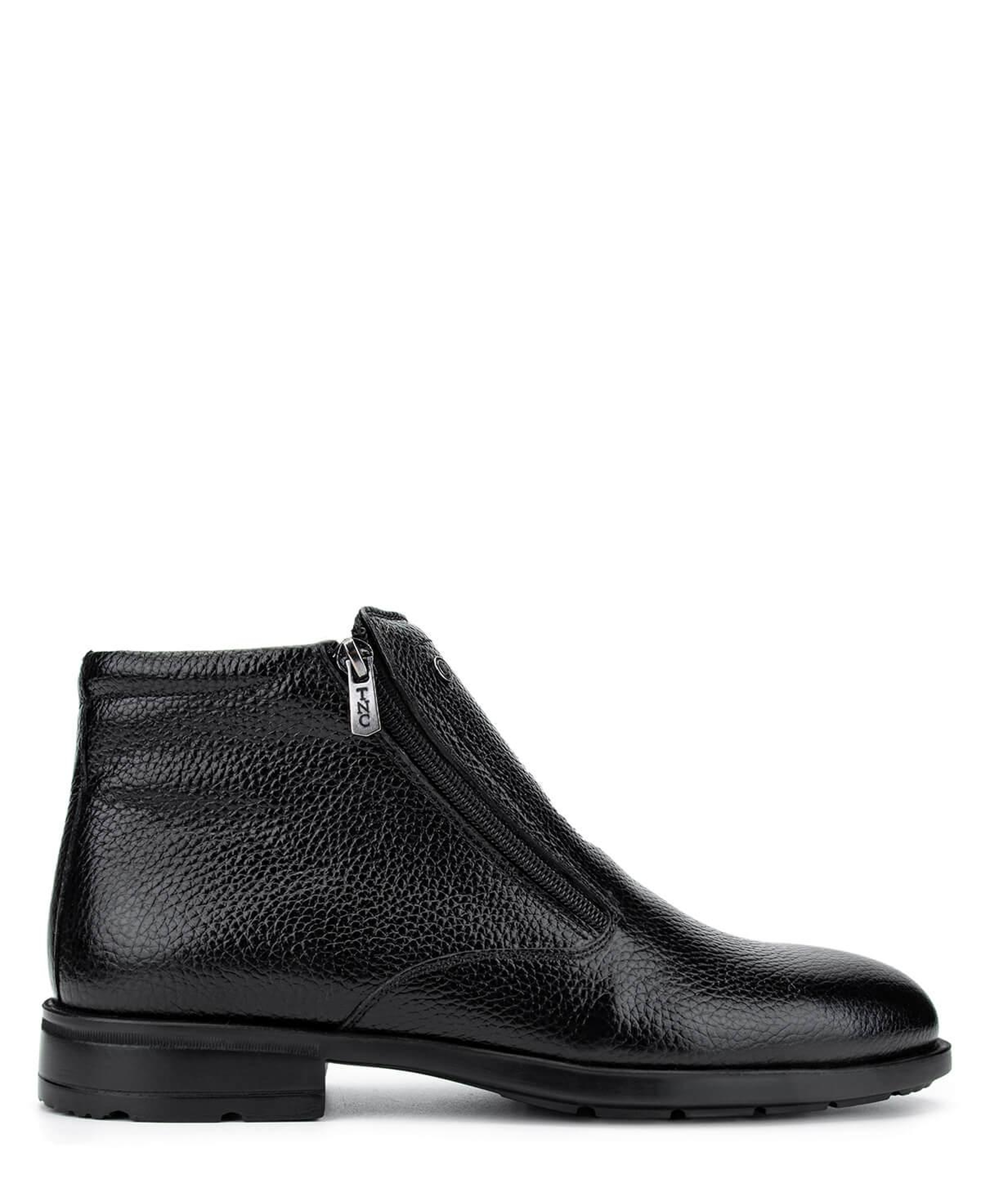 Tamer Tanca Erkek Hakiki Deri Siyah Deri Klasik Bot