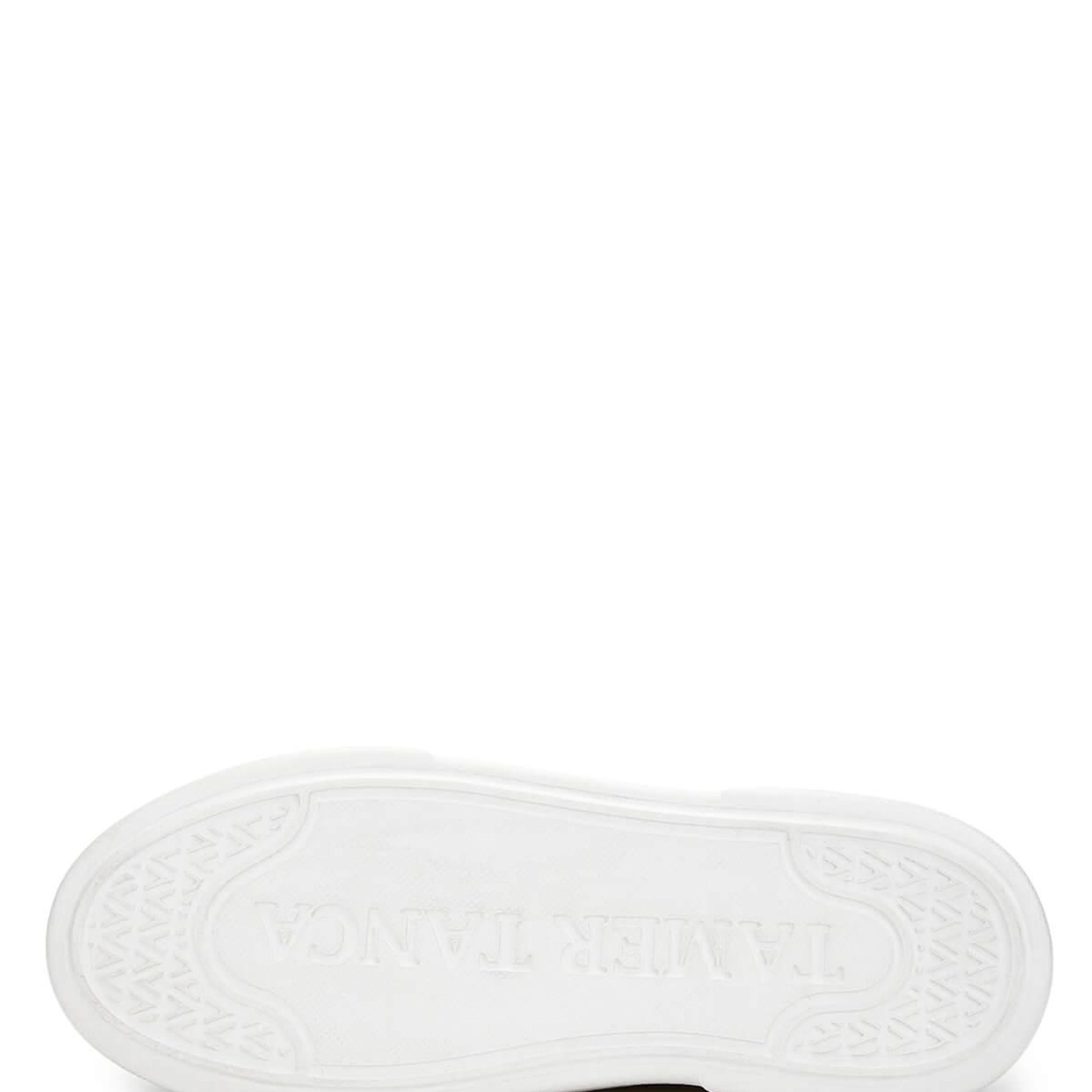 Tamer Tanca Kadın Hakiki Deri Siyah Floter Sneakers & Spor Ayakkabı