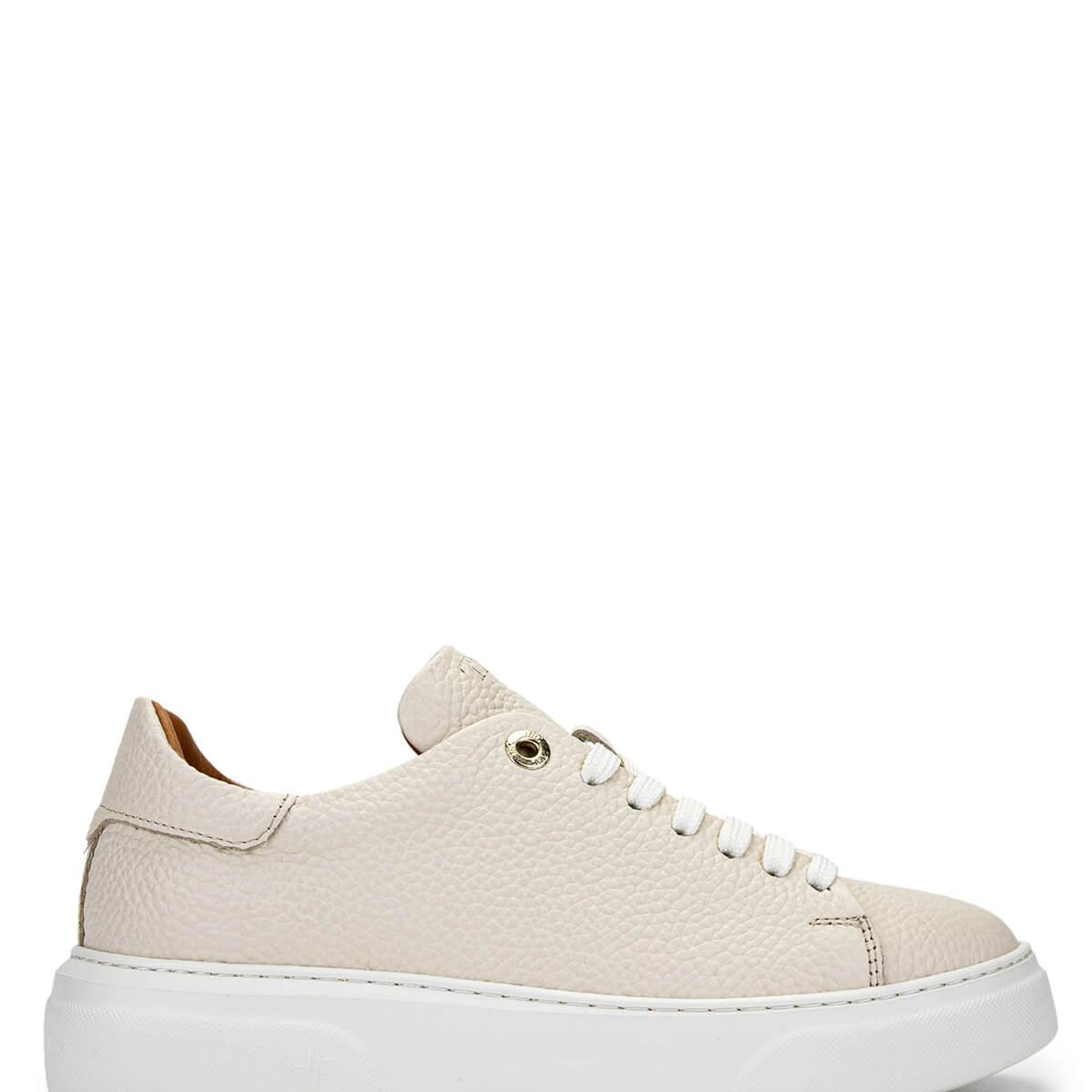 Tamer Tanca Kadın Hakiki Deri Bej Sneakers & Spor Ayakkabı