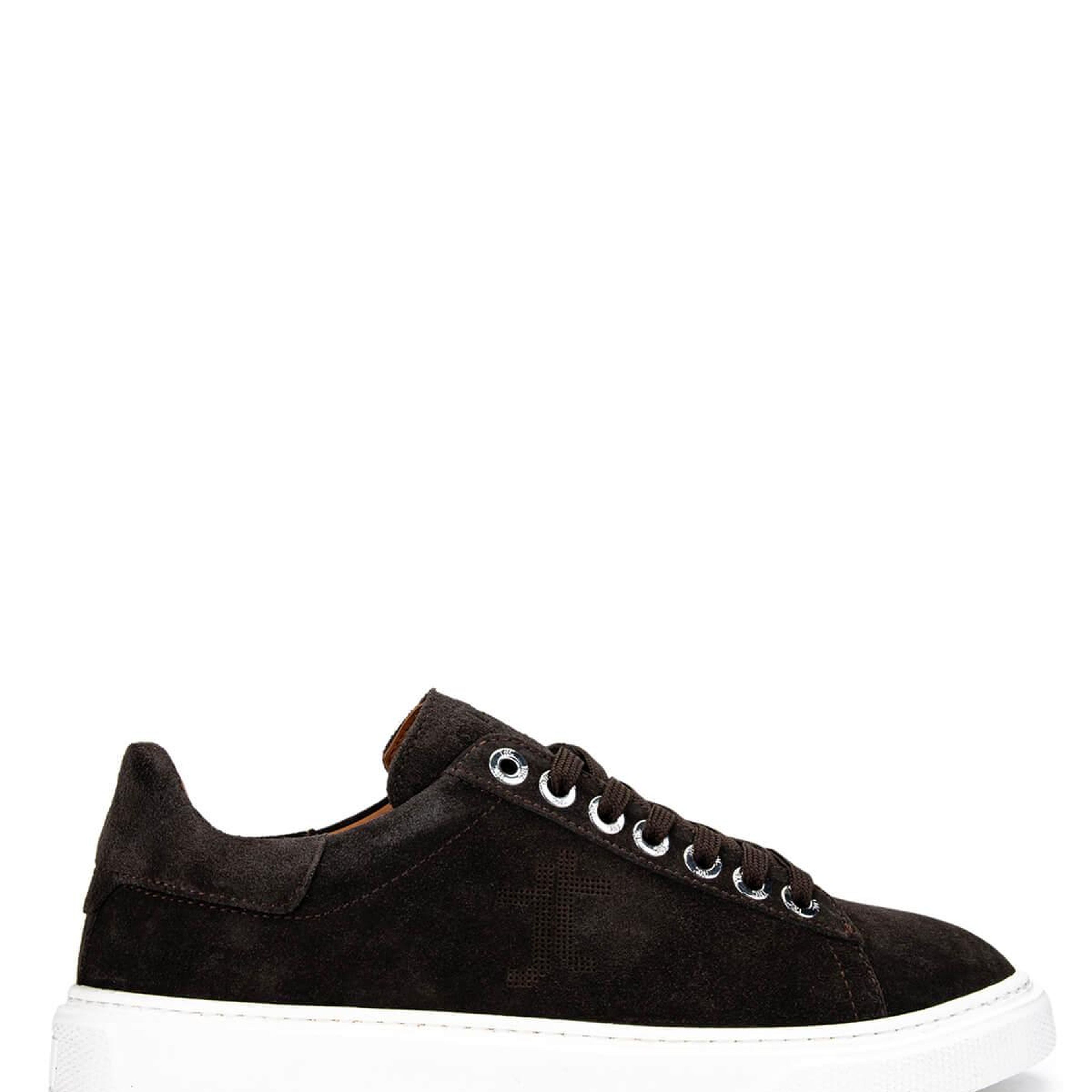 Tamer Tanca Erkek Hakiki Deri Kahverengi Süet Sneakers & Spor Ayakkabı