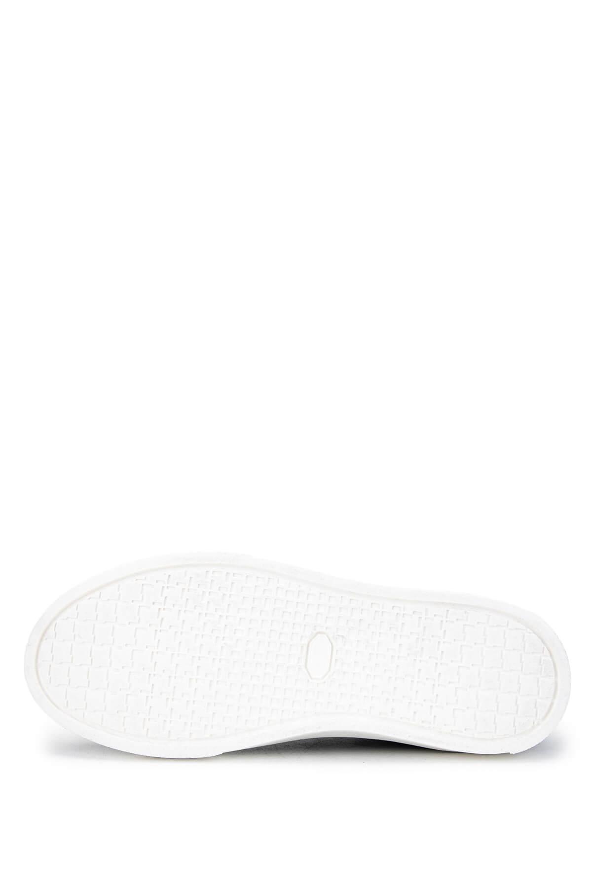 Tamer Tanca Erkek Hakiki Deri Mavi Sneakers & Spor Ayakkabı