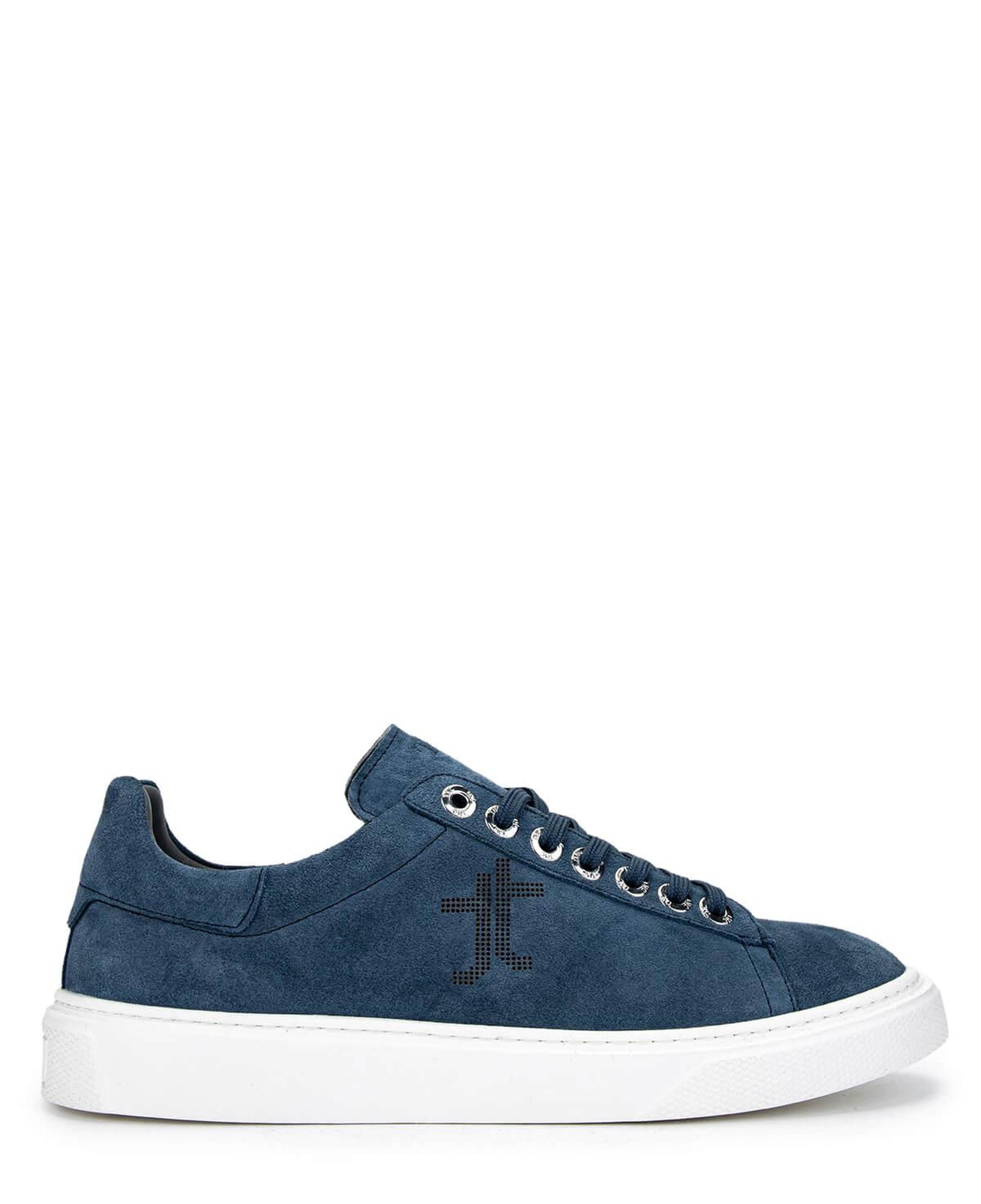 Tamer Tanca Erkek Hakiki Deri Mavi Sneakers & Spor Ayakkabı
