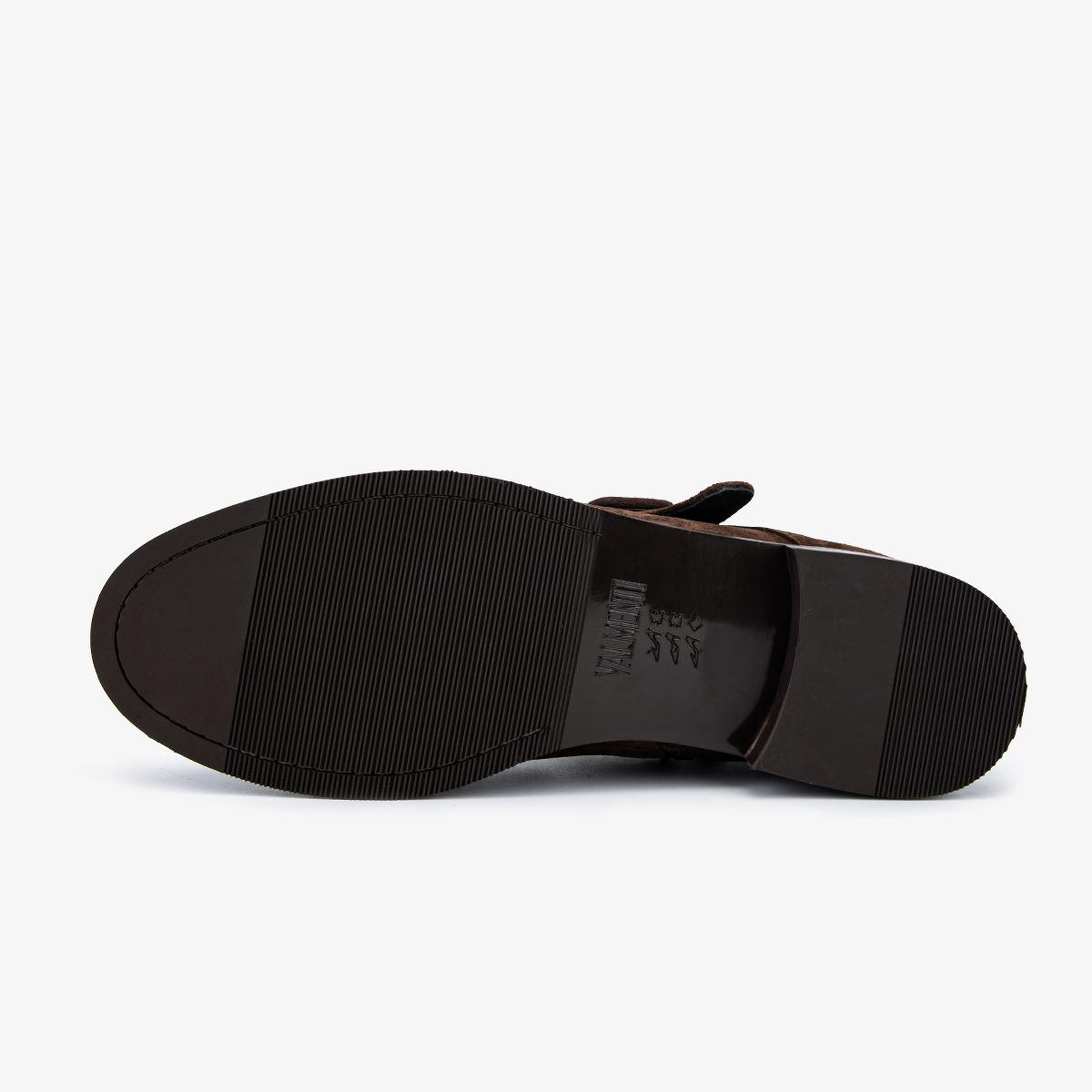 Valmenti Kadın Hakiki Deri Kahverengi Süet Düz Bot