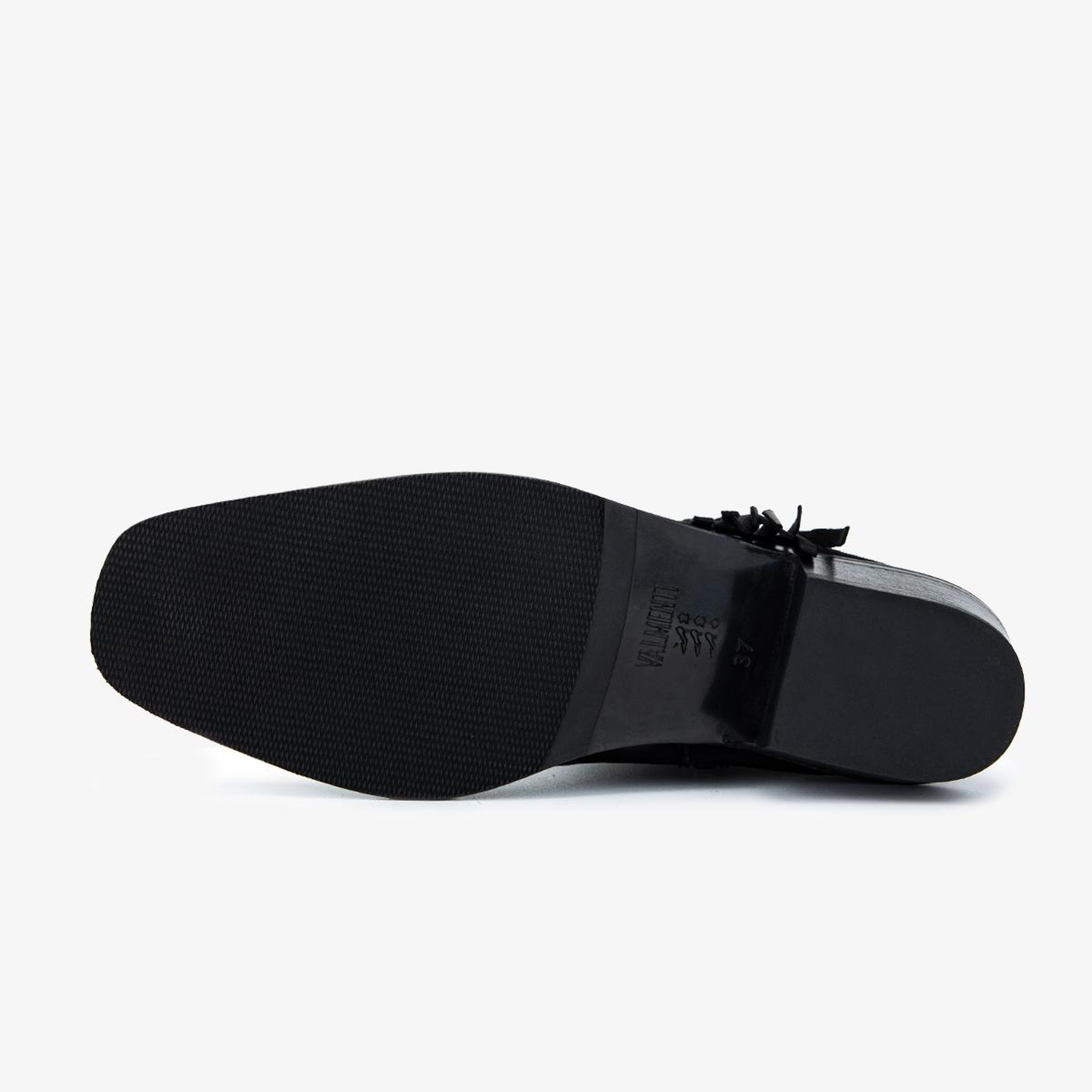 Valmenti Kadın Hakiki Deri Siyah Süet Topuklu Bot