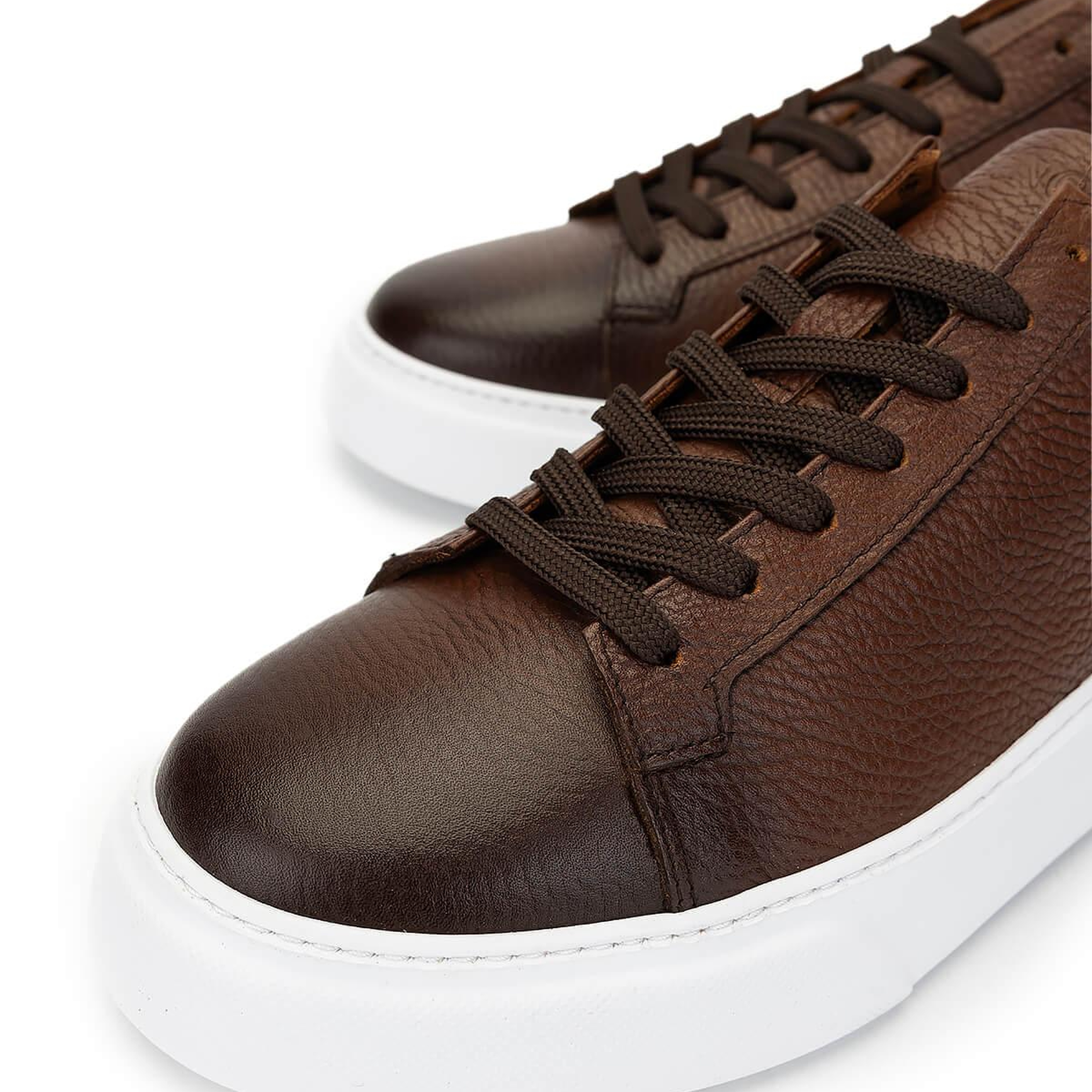 Tamer Tanca Erkek Hakiki Deri Taba Sneakers & Spor Ayakkabı