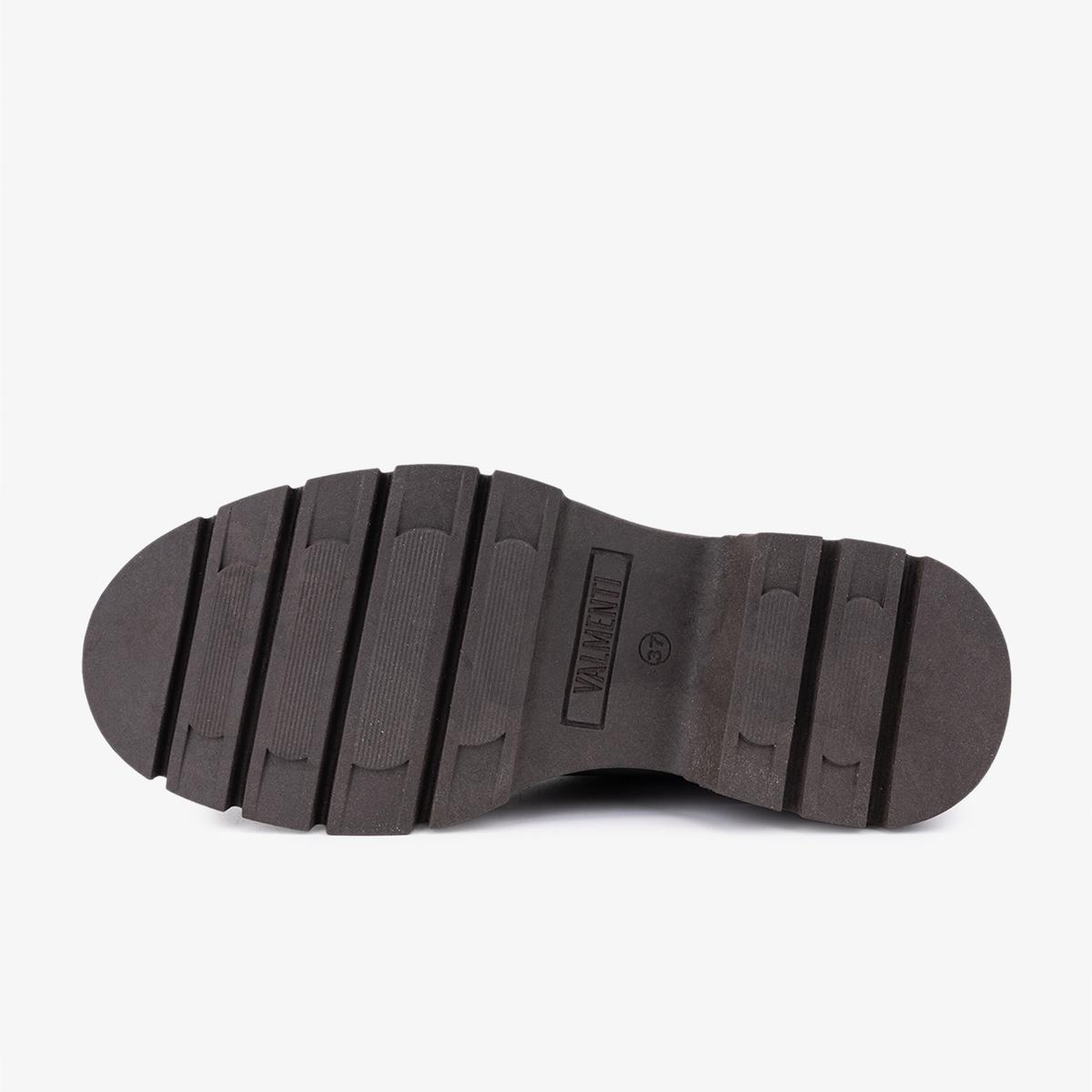 Valmenti Kadın Hakiki Deri Kahverengi Düz Bot