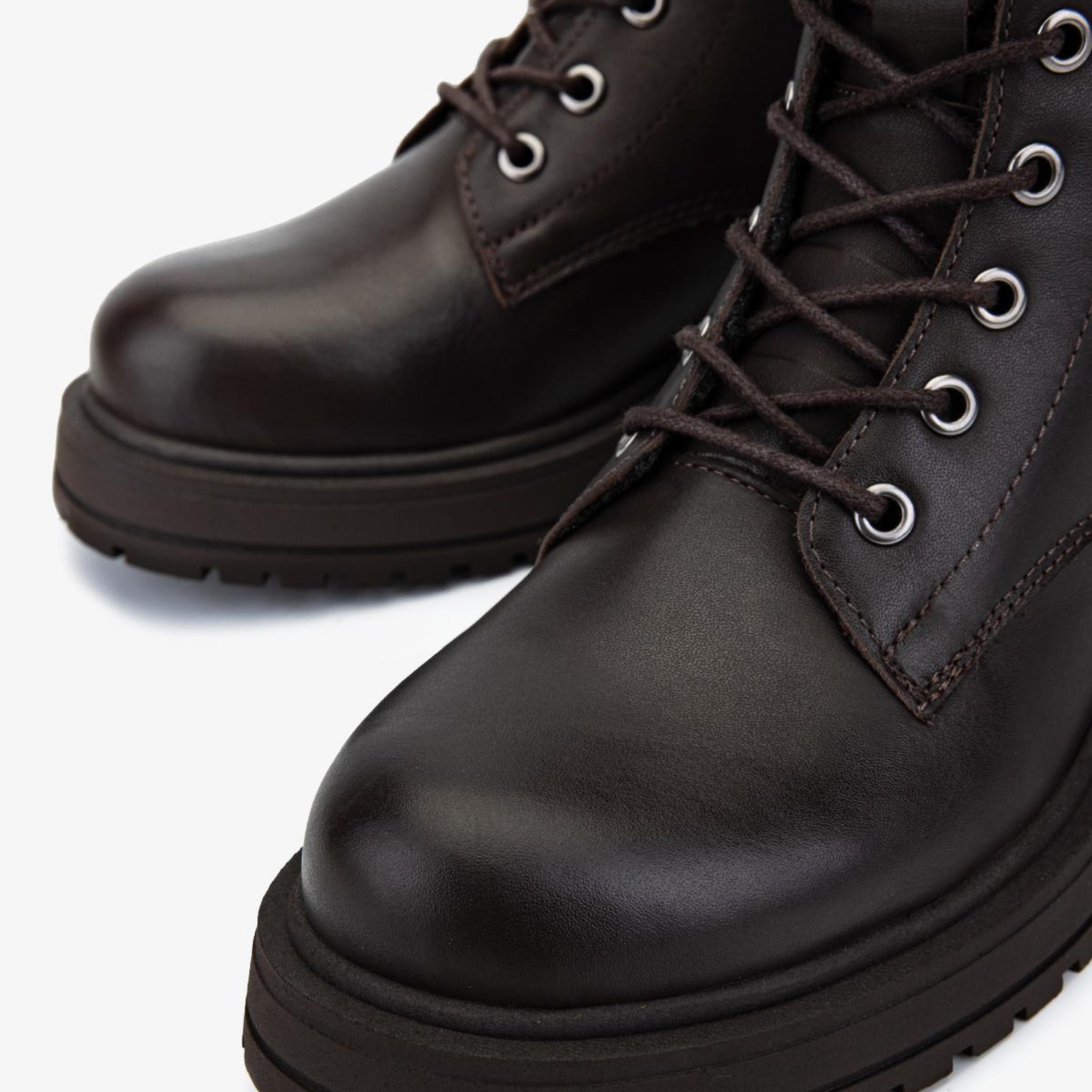 Valmenti Kadın Hakiki Deri Kahverengi Casual Bot