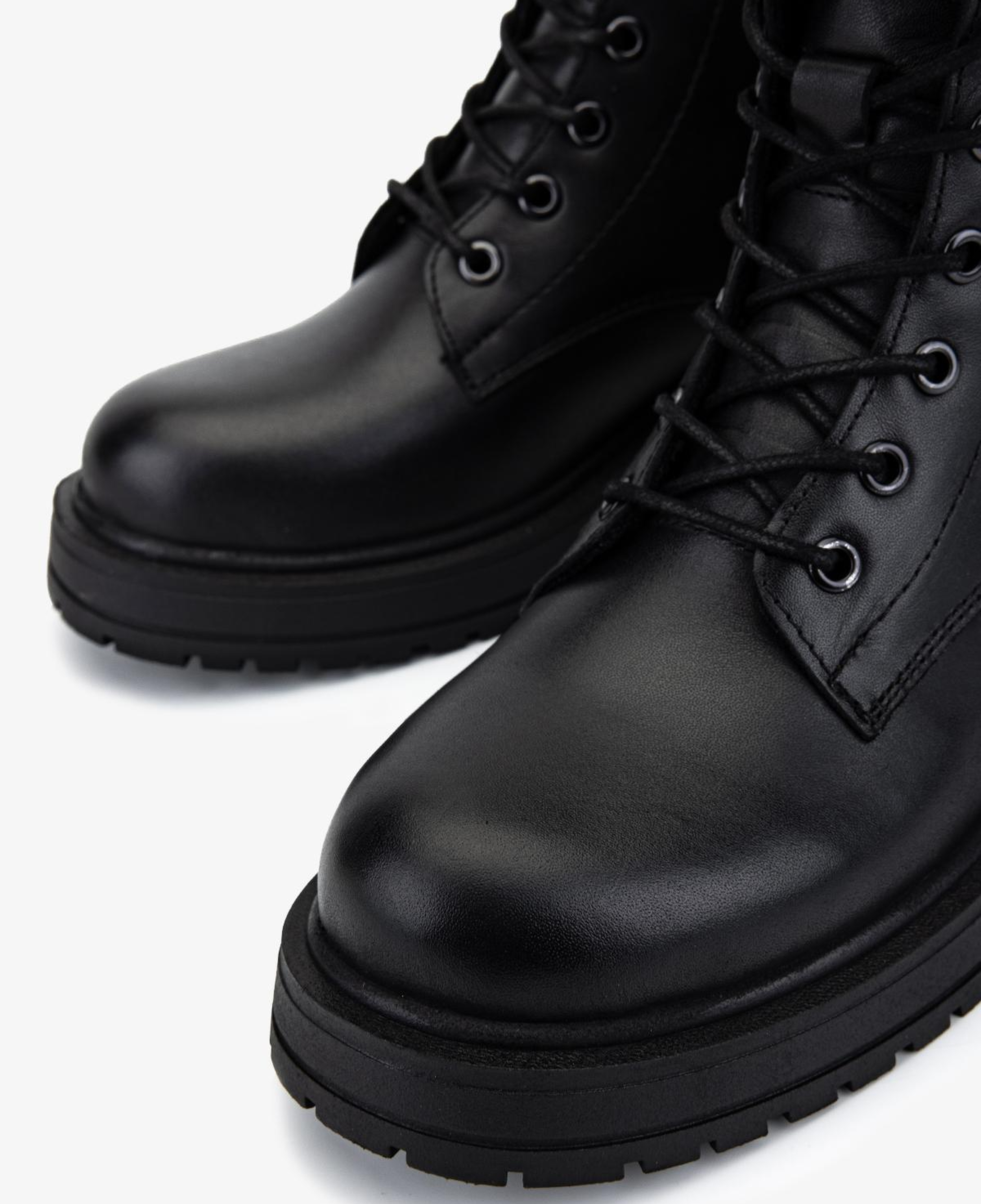 Valmenti Kadın Hakiki Deri Siyah Casual Bot