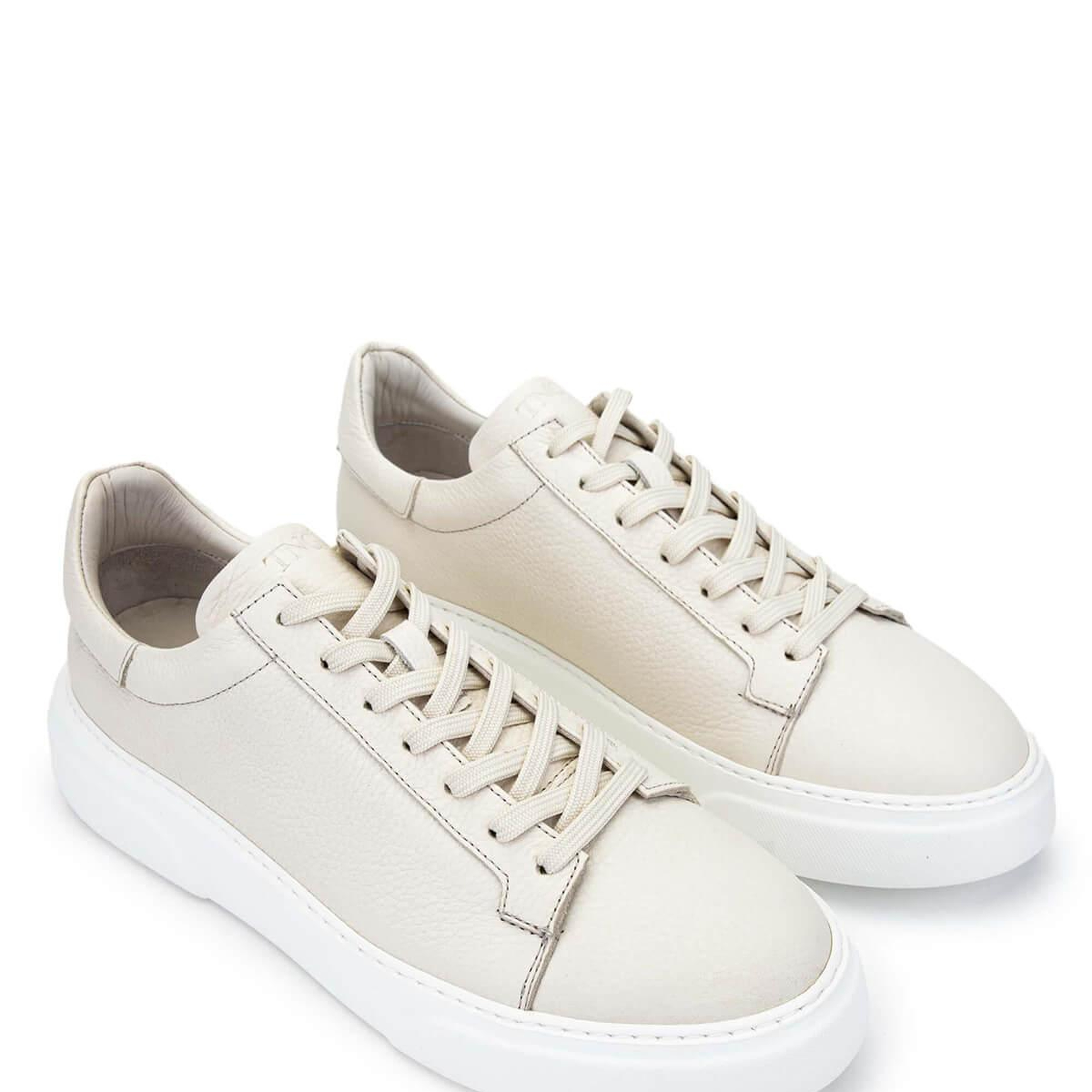 Tamer Tanca Erkek Hakiki Deri Bej Sneakers & Spor Ayakkabı