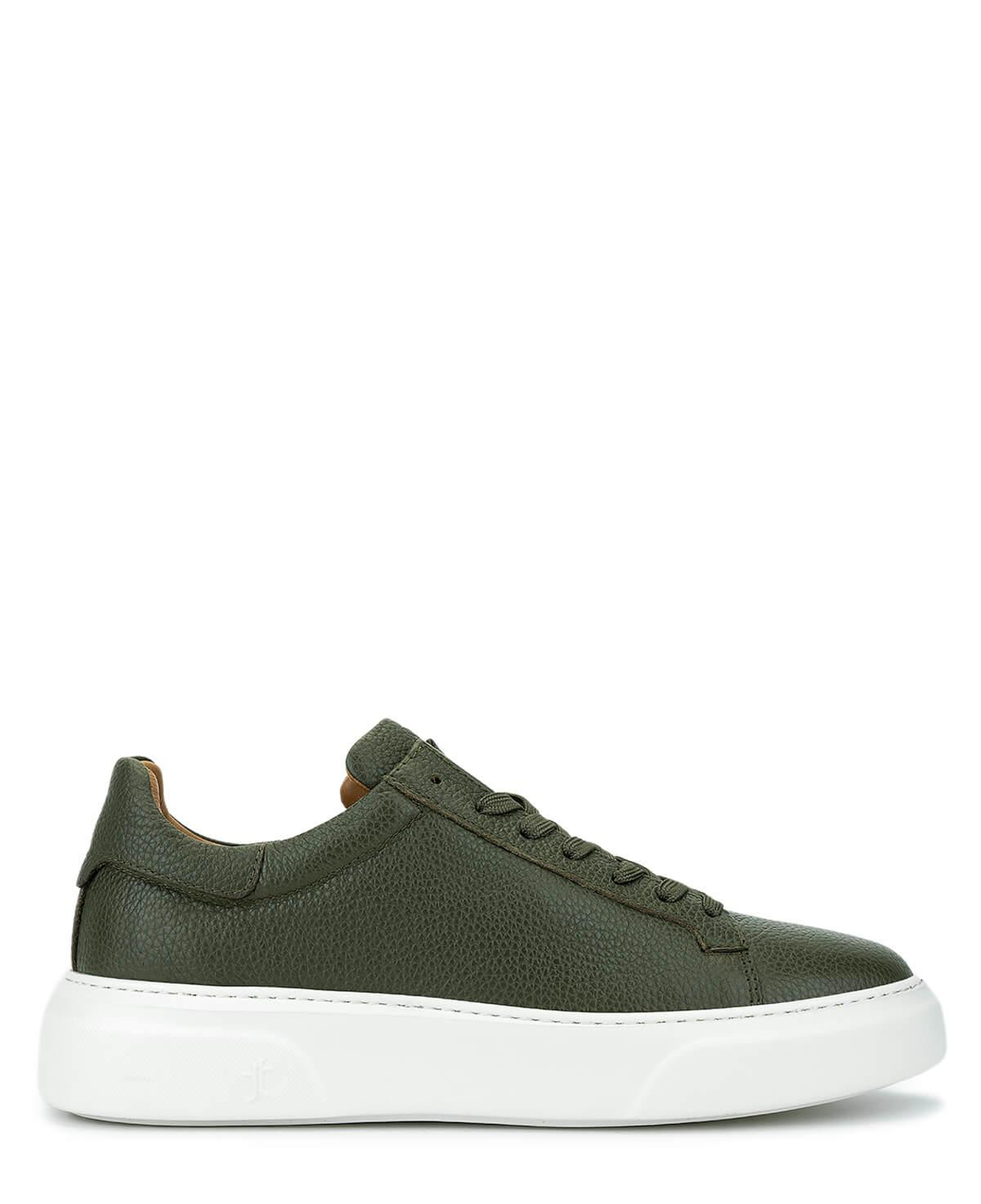 Tamer Tanca Erkek Hakiki Deri Yeşil Sneakers & Spor Ayakkabı