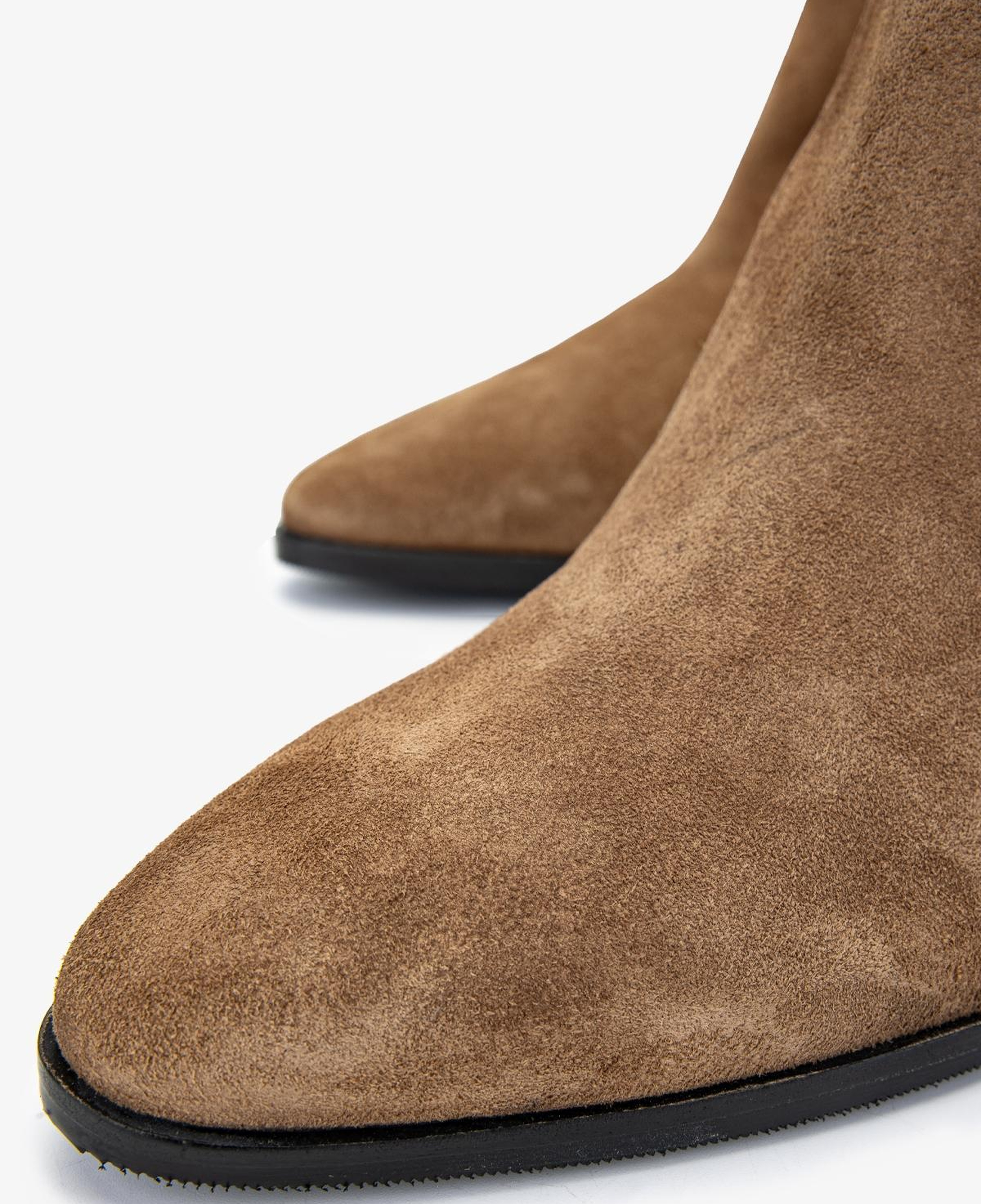 Valmenti Kadın Hakiki Deri Taba Topuklu Bot