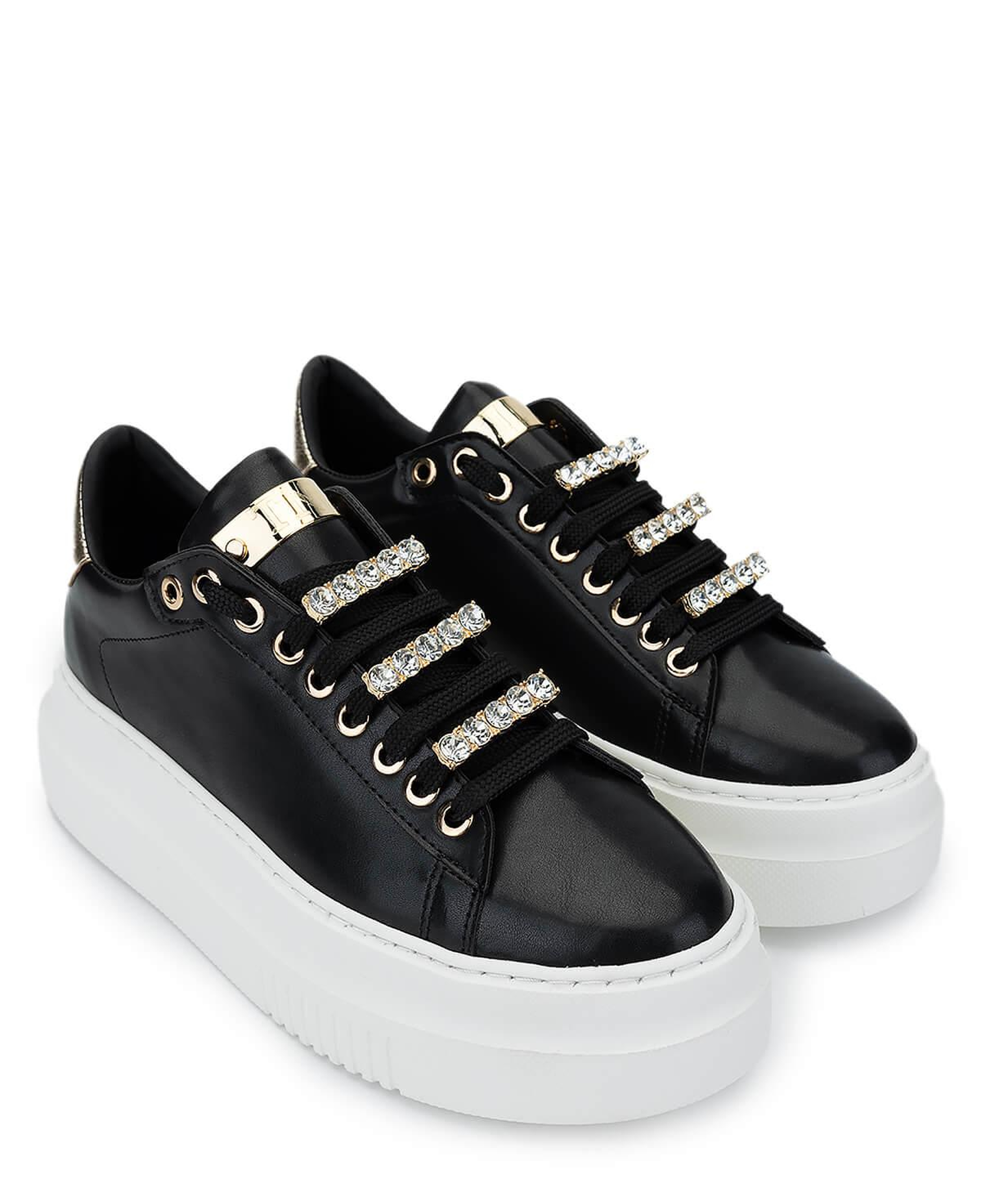 Tamer Tanca Kadın Vegan Siyah Sneakers & Spor Ayakkabı