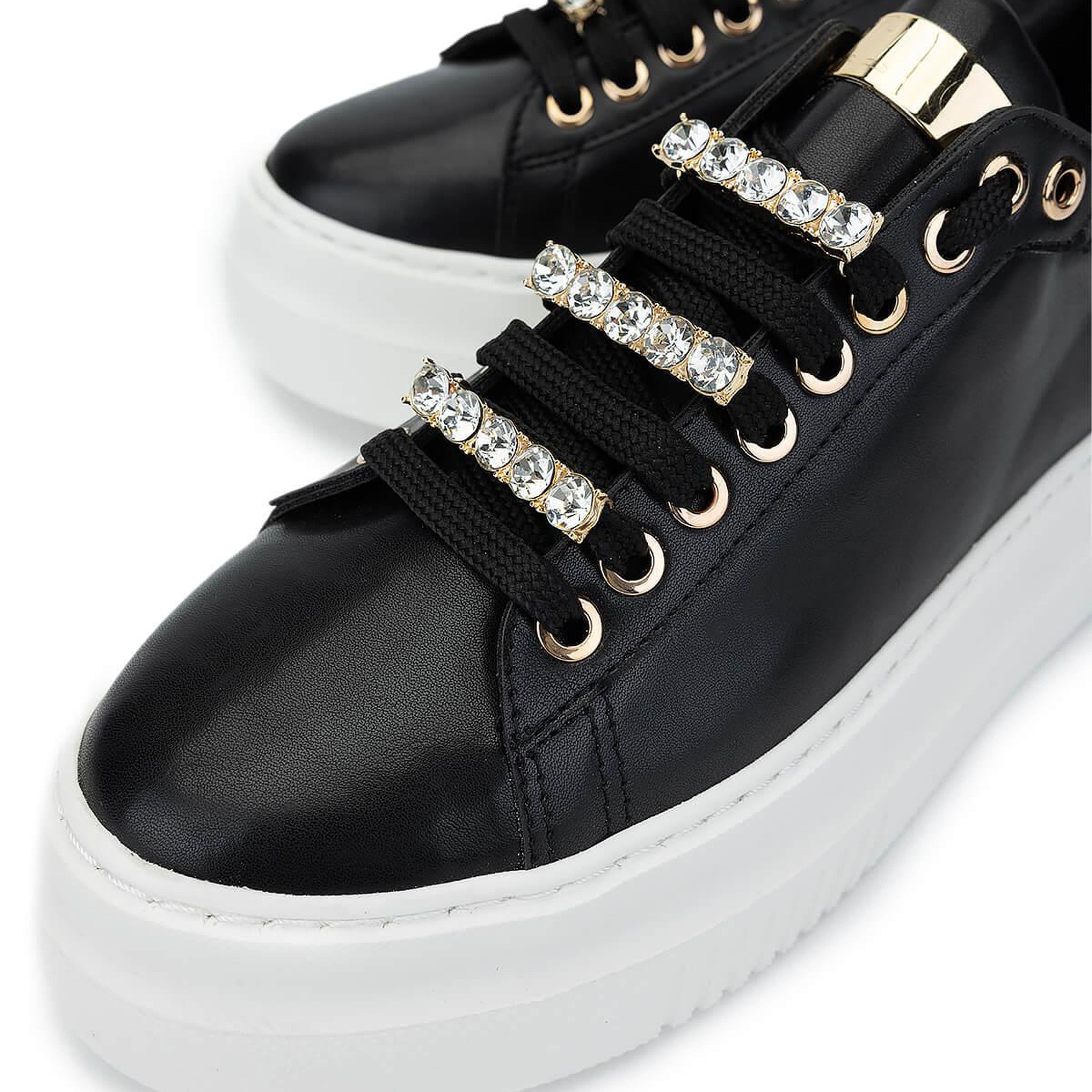 Tamer Tanca Kadın Vegan Siyah Sneakers & Spor Ayakkabı