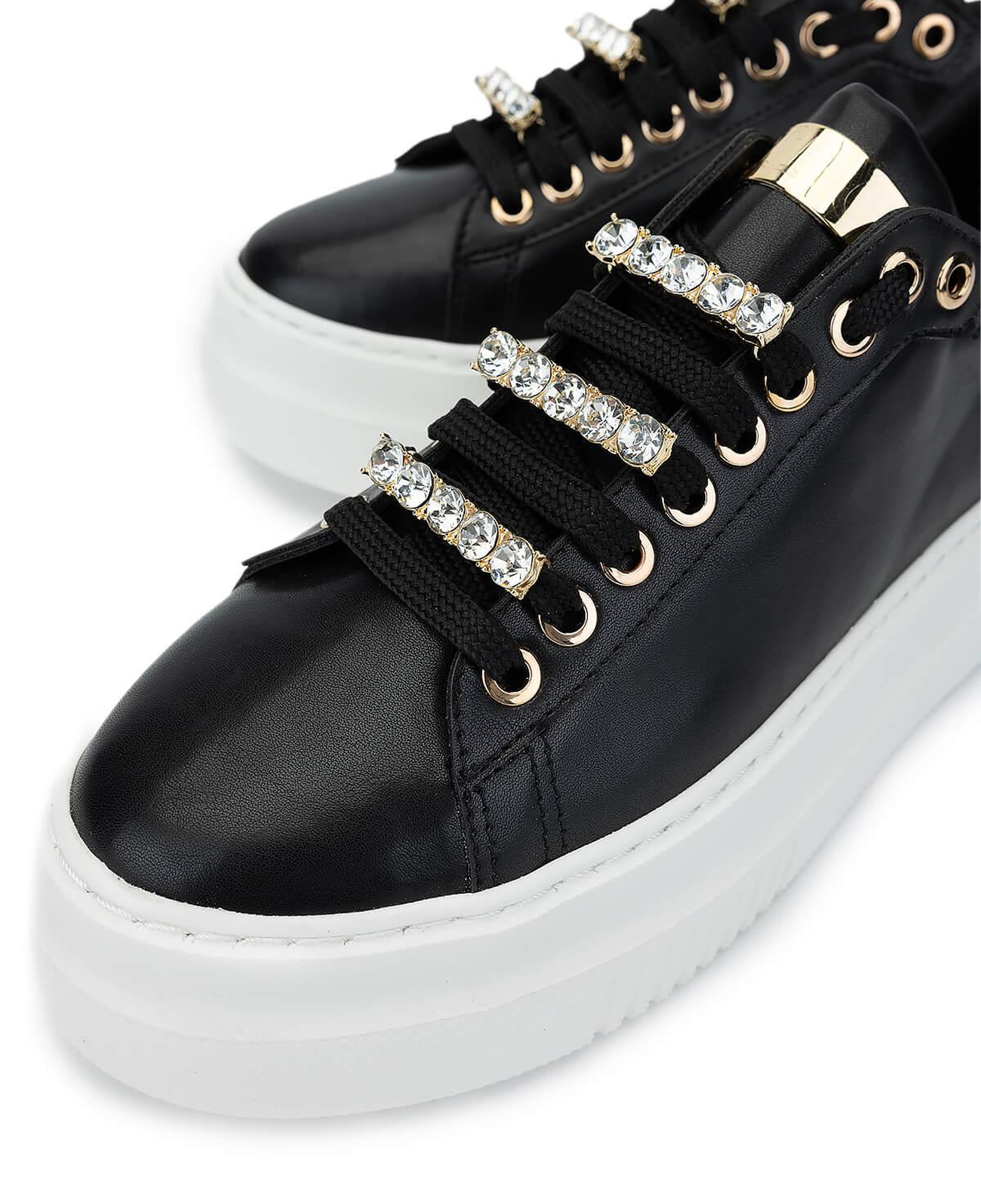 Tamer Tanca Kadın Vegan Siyah Sneakers & Spor Ayakkabı