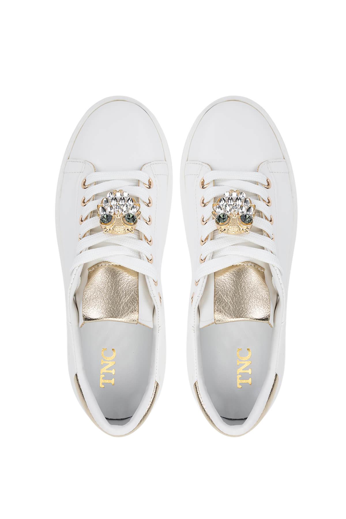 Tamer Tanca Kadın Vegan Beyaz Sneakers & Spor Ayakkabı